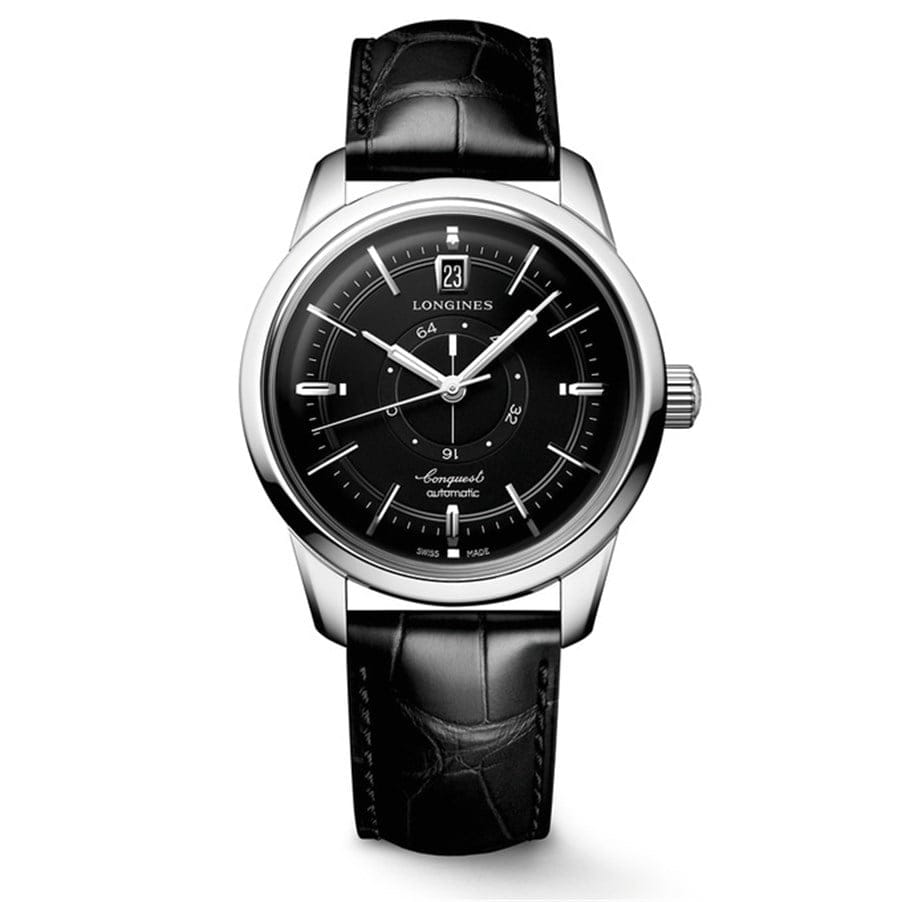 LONGINES CONQUEST HERITAGE CENTRAL POWER RESERVE  L16484522 - L1.648.4.52.2 UNISEX KOL SAATİ