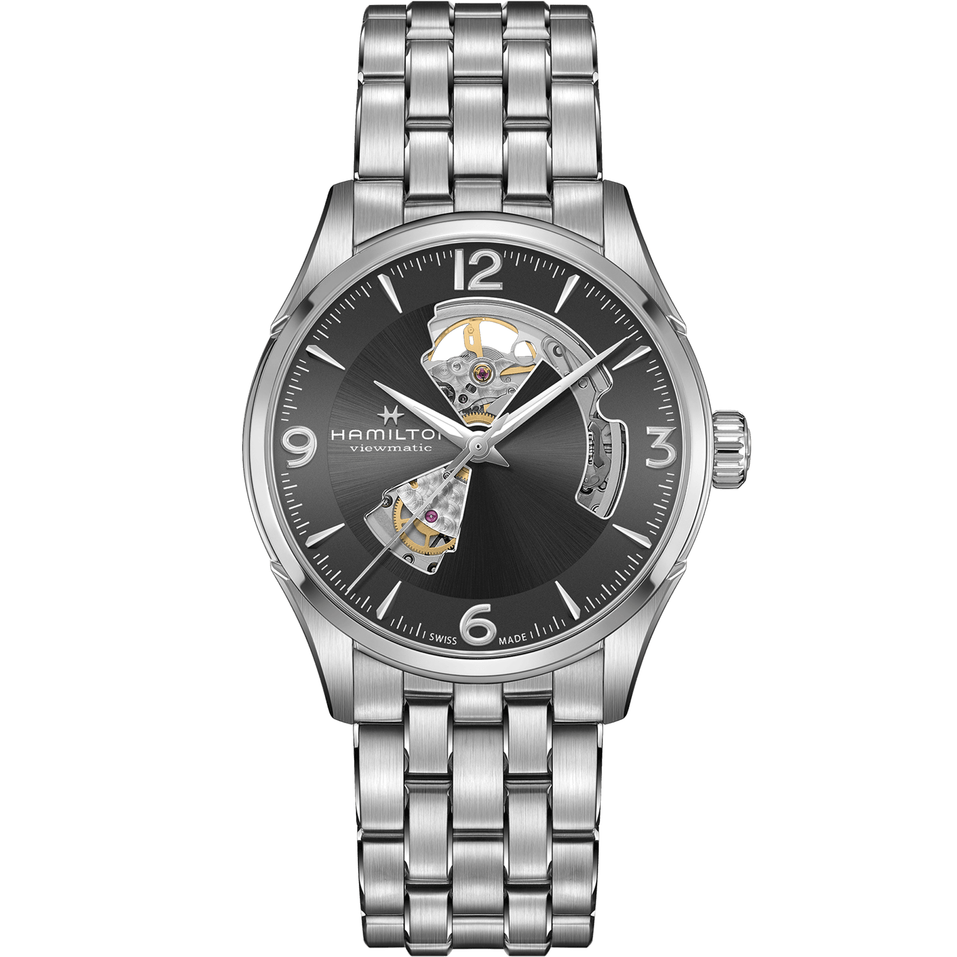 HAMILTON H32705181 JAZZMASTER OPEN HEART AUTO KOL SAATI