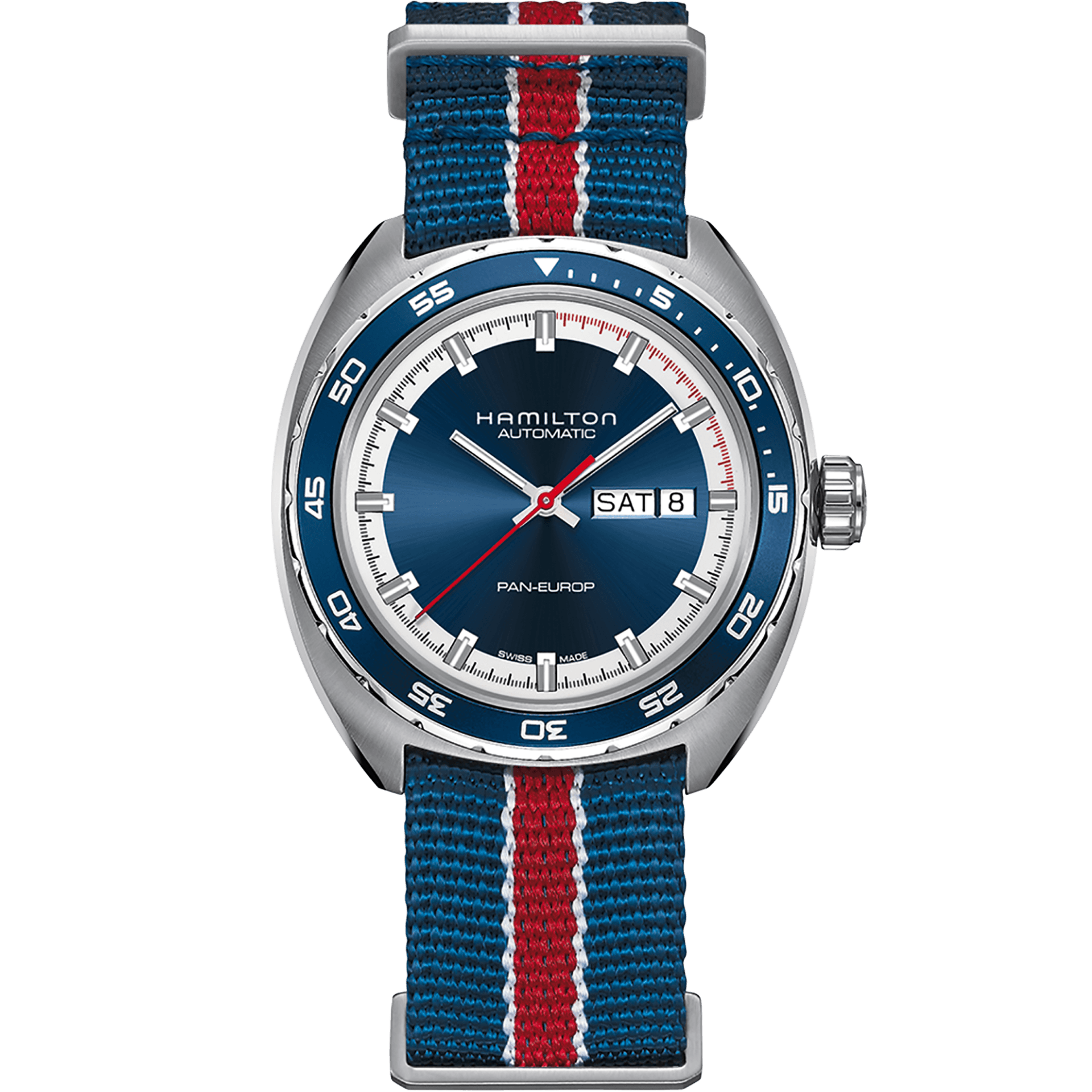 HAMILTON H35405741 AMERICAN CLASSIC PAN EUROP DAY DATE AUTO KOL SAATI