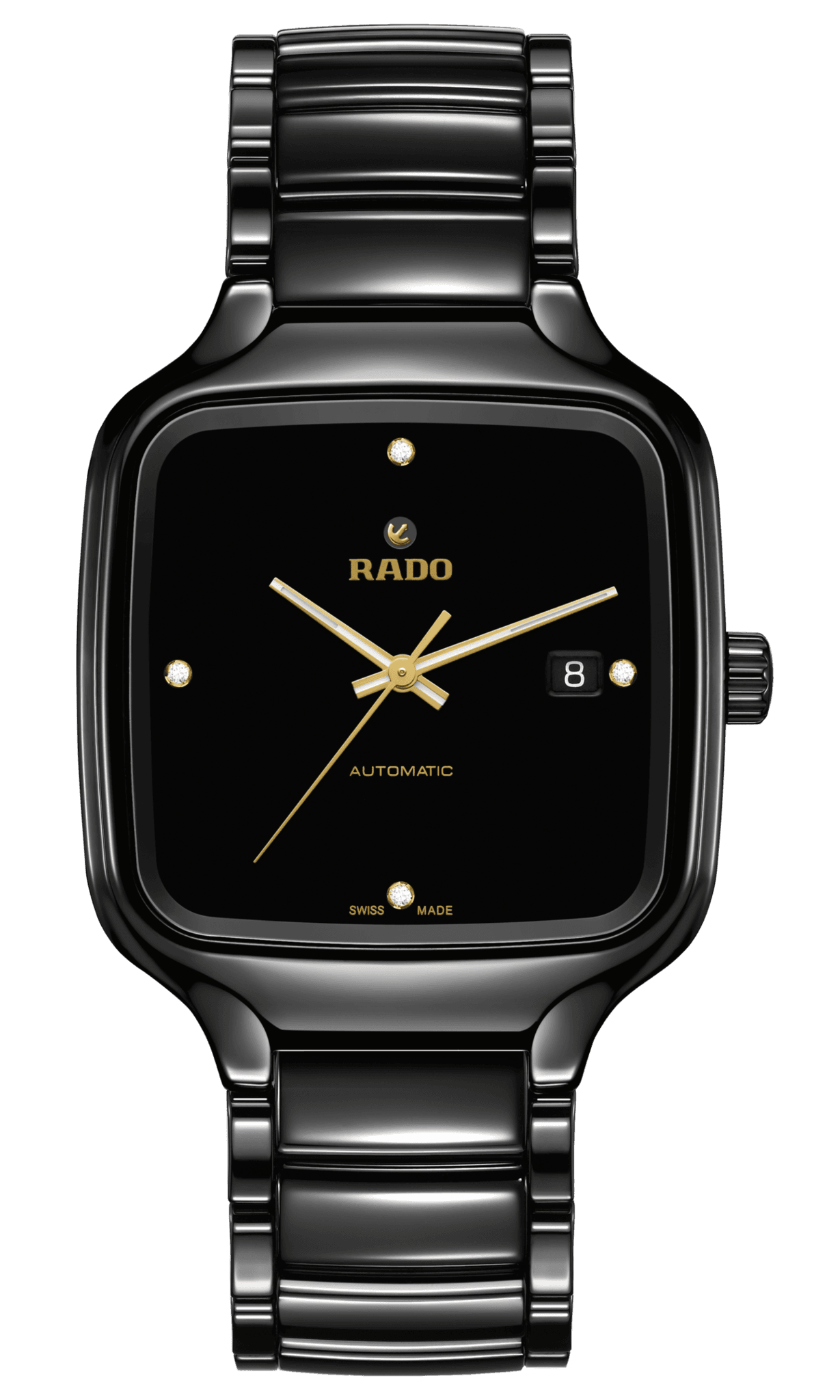 RADO R27078722 TRUE SQUARE AUTOMATIC DIAMONDS UNISEX KOL SAATİ