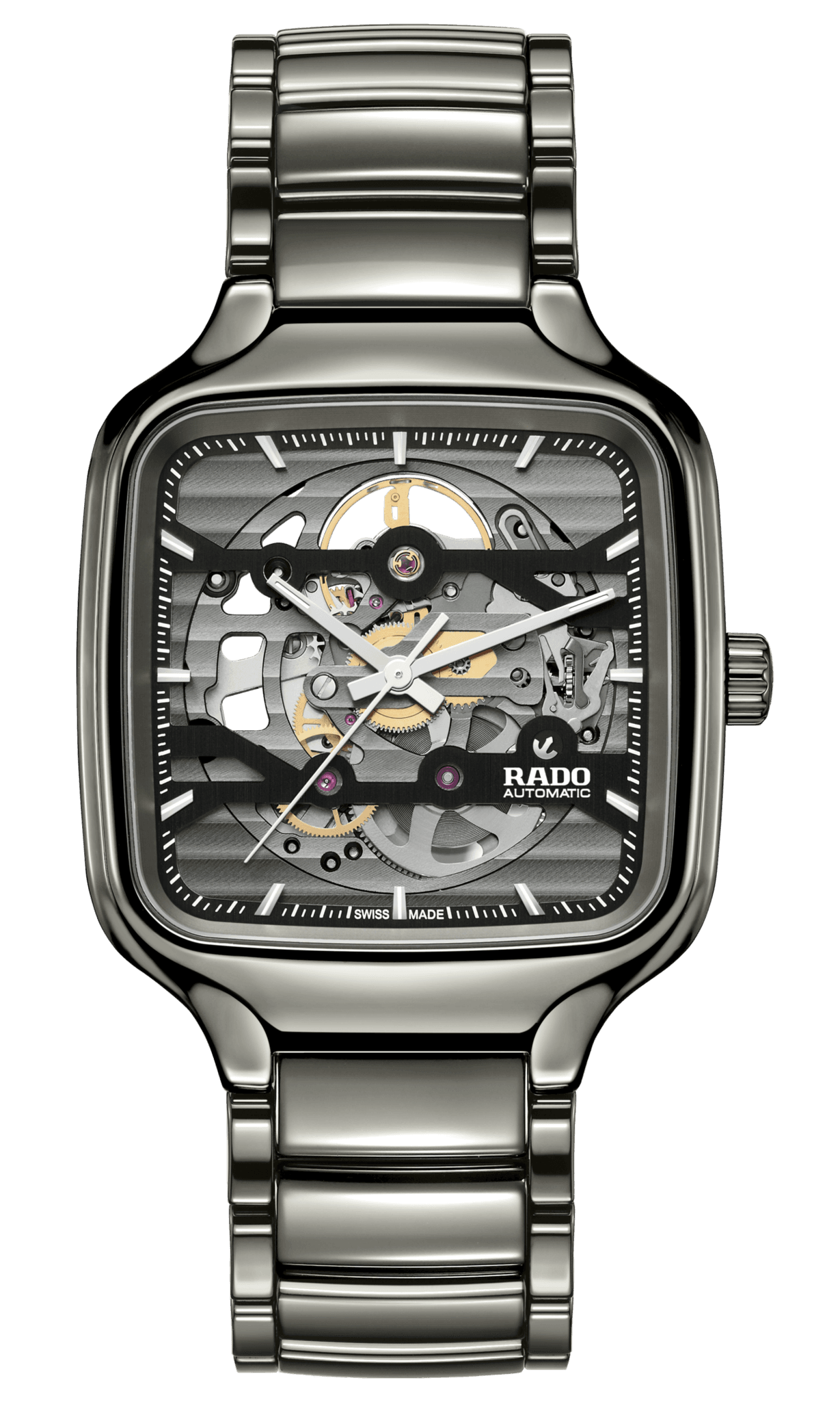 RADO R27125152 TRUE SQUARE AUTOMATIC SKELETON UNISEX KOL SAATİ 1