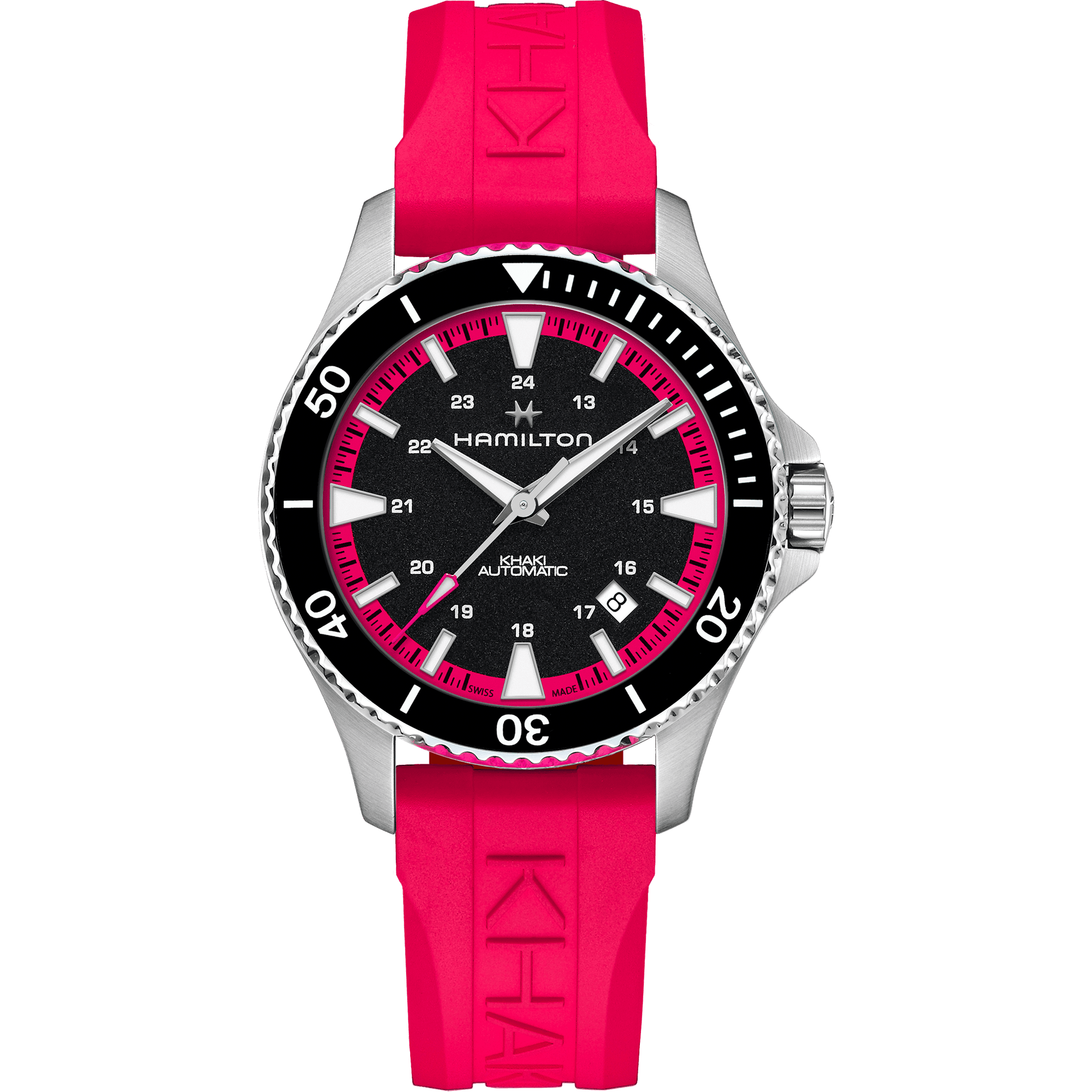 HAMILTON H82395330 KHAKI NAVY SCUBA AUTO KOL SAATI