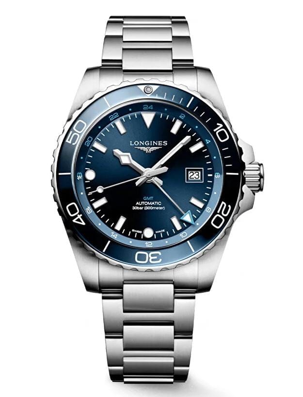 LONGINES HYDROCONQUEST GMT L38904966 - L3.890.4.96.6 ERKEK KOL SAATİ
