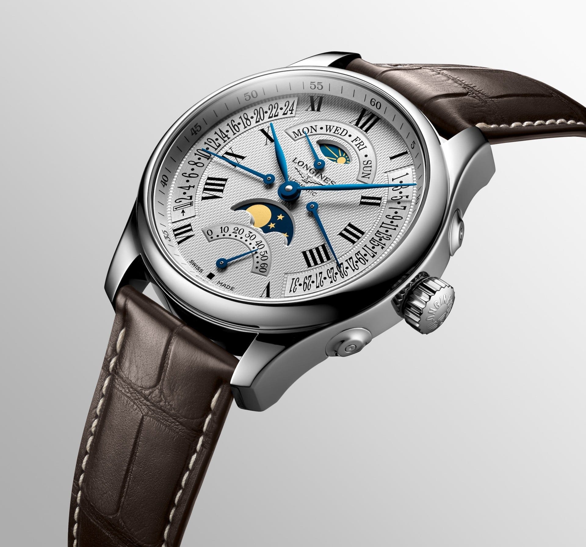 LONGINES MASTER COLLECTION RETROGRADE  L27394713 - L2.739.4.71.3 ERKEK KOL SAATİ 6