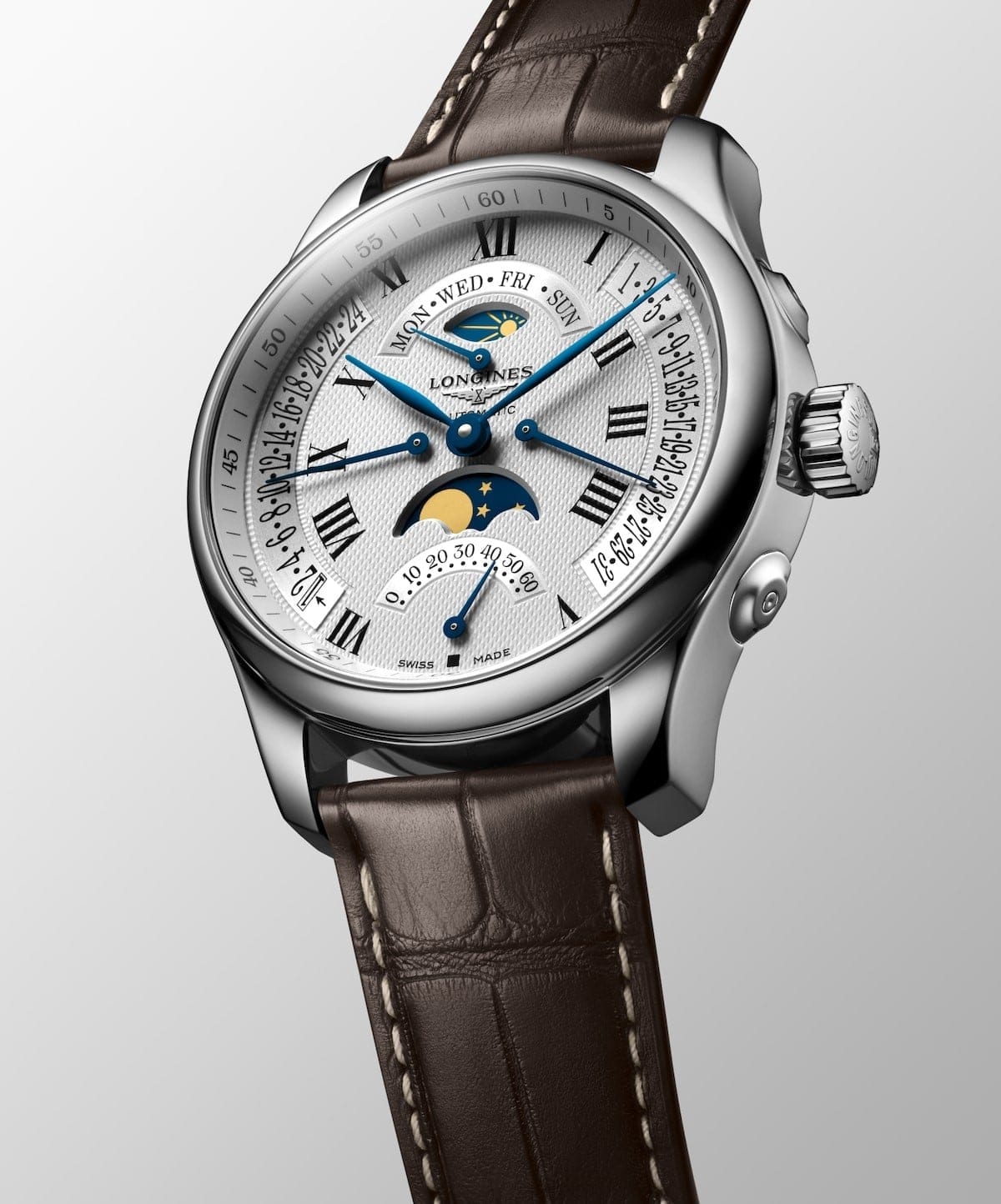 LONGINES MASTER COLLECTION RETROGRADE  L27394713 - L2.739.4.71.3 ERKEK KOL SAATİ 3