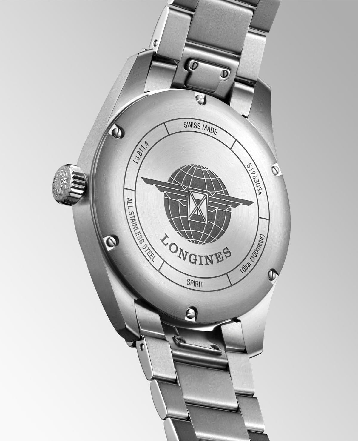 LONGINES SPIRIT L38114036 - L3.811.4.03.6 ERKEK KOL SAATİ 4