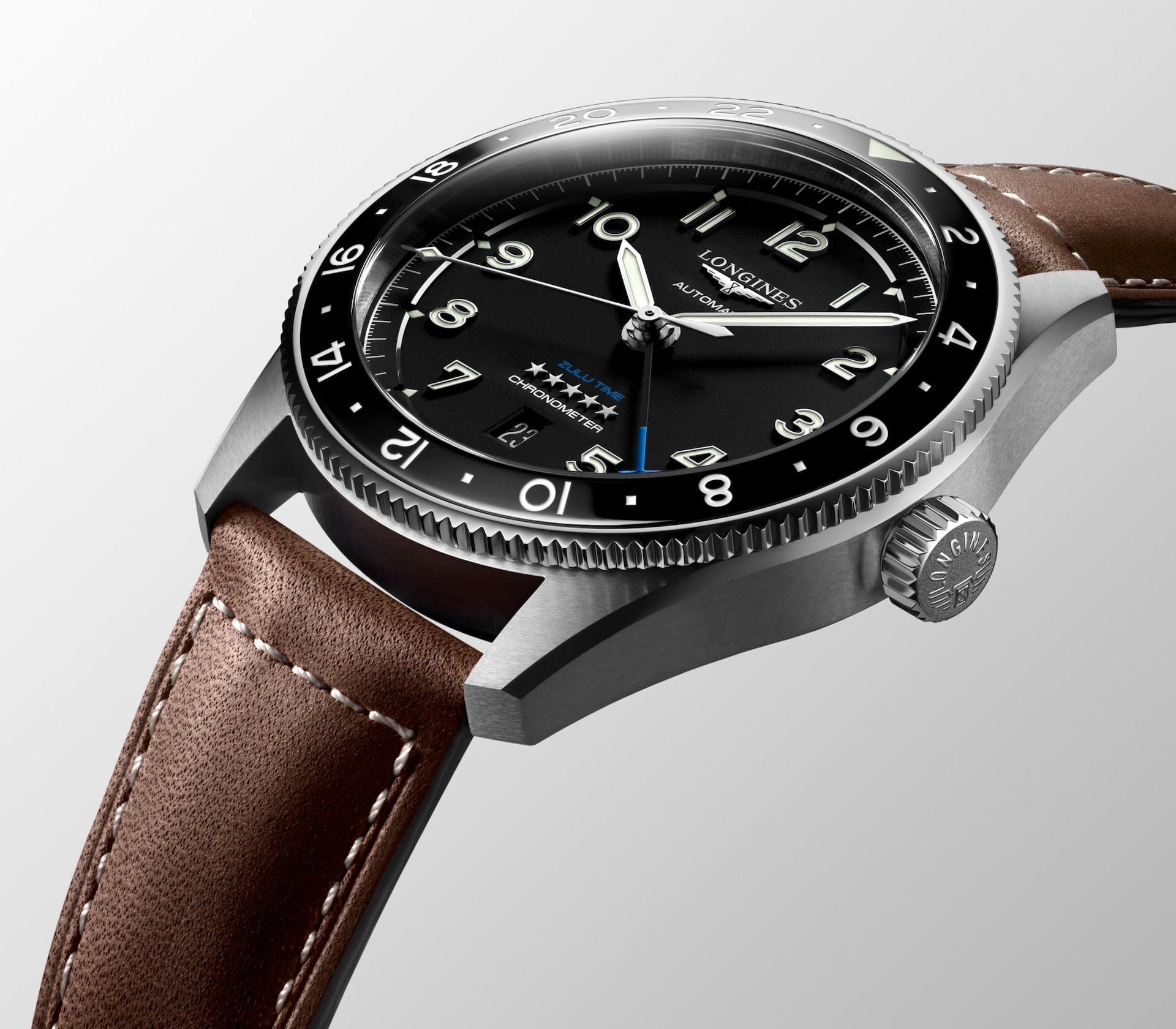 LONGINES SPIRIT ZULU TIME L38124532 - L3.812.4.53.2 ERKEK KOL SAATİ 3