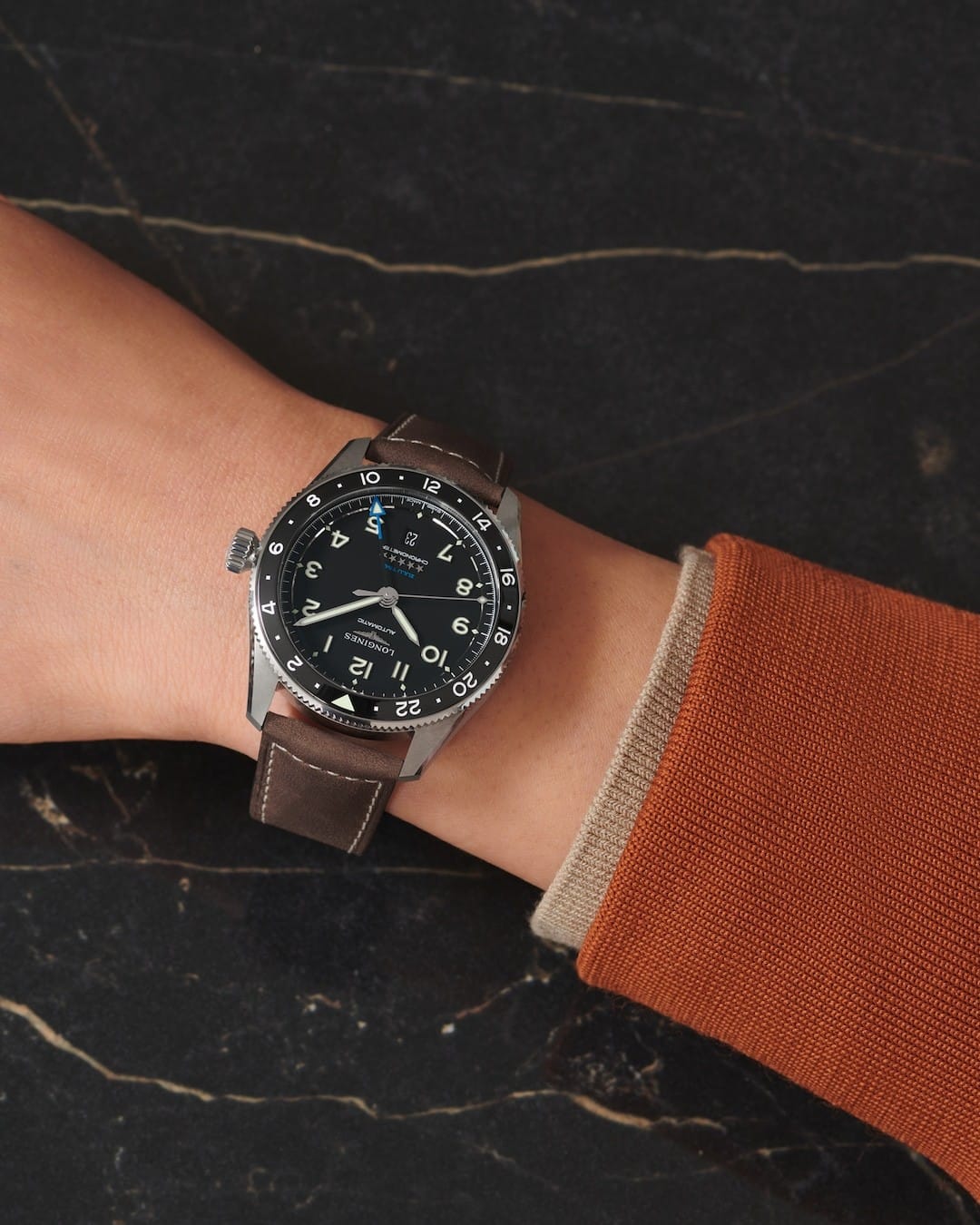 LONGINES SPIRIT ZULU TIME L38124532 - L3.812.4.53.2 ERKEK KOL SAATİ 2