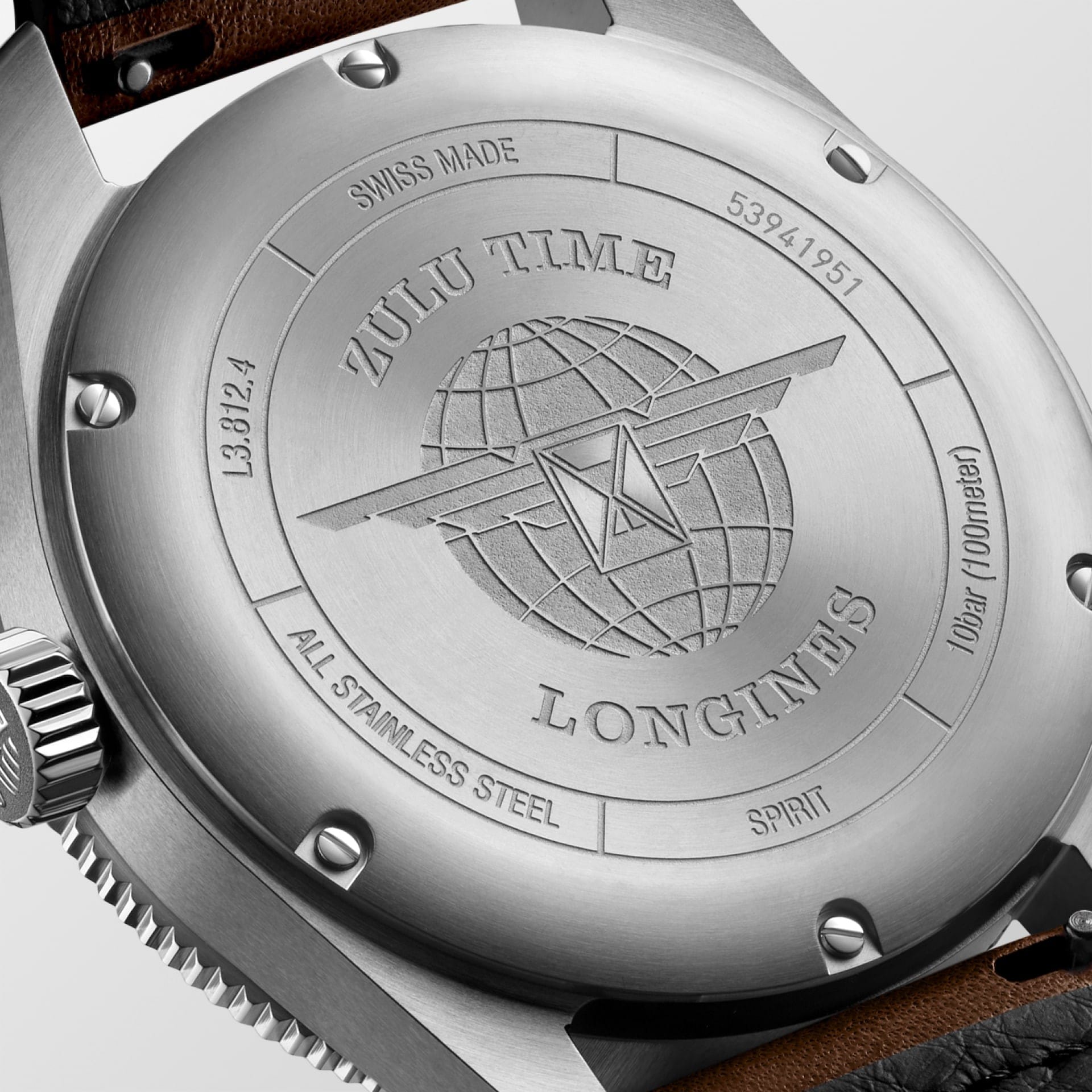 LONGINES SPIRIT ZULU TIME L38124532 - L3.812.4.53.2 ERKEK KOL SAATİ 7
