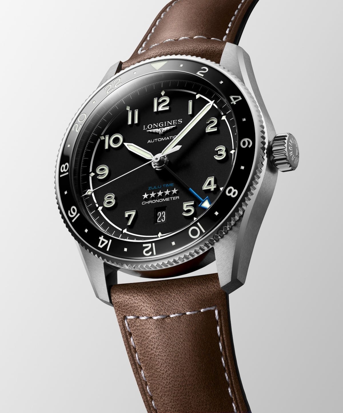 LONGINES SPIRIT ZULU TIME L38124532 - L3.812.4.53.2 ERKEK KOL SAATİ 9