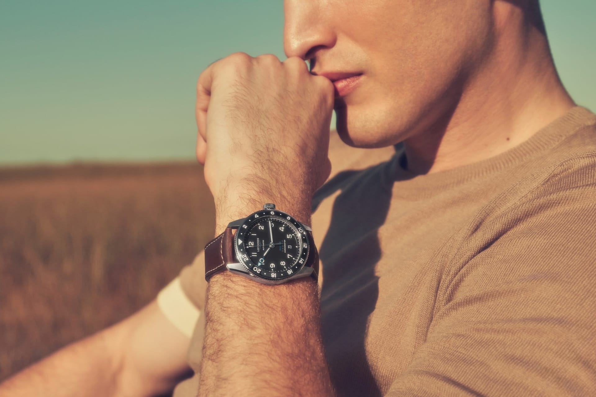 LONGINES SPIRIT ZULU TIME L38124532 - L3.812.4.53.2 ERKEK KOL SAATİ 12