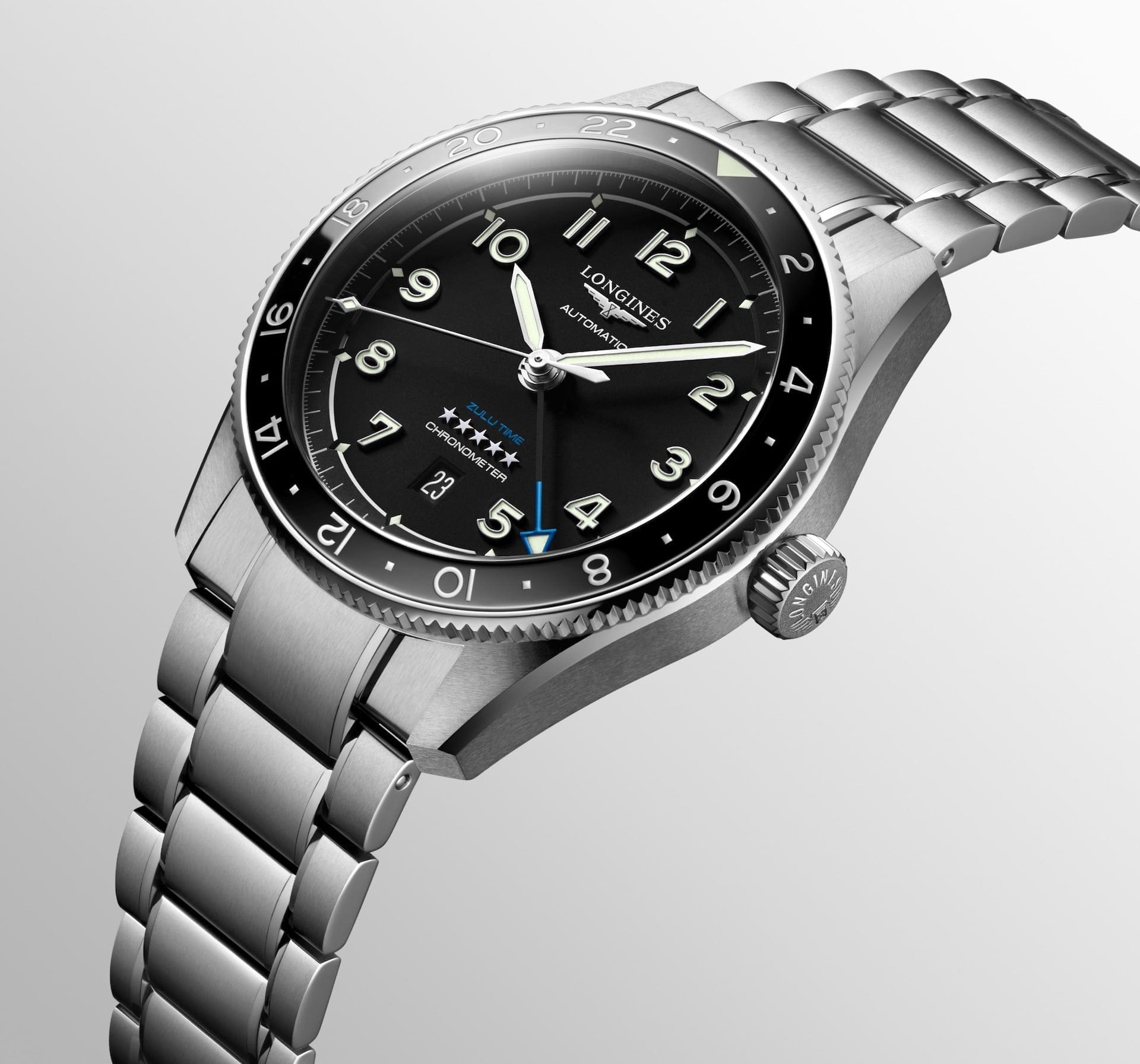 LONGINES SPIRIT ZULU TIME L38124536 - L3.812.4.53.6 ERKEK KOL SAATİ 8