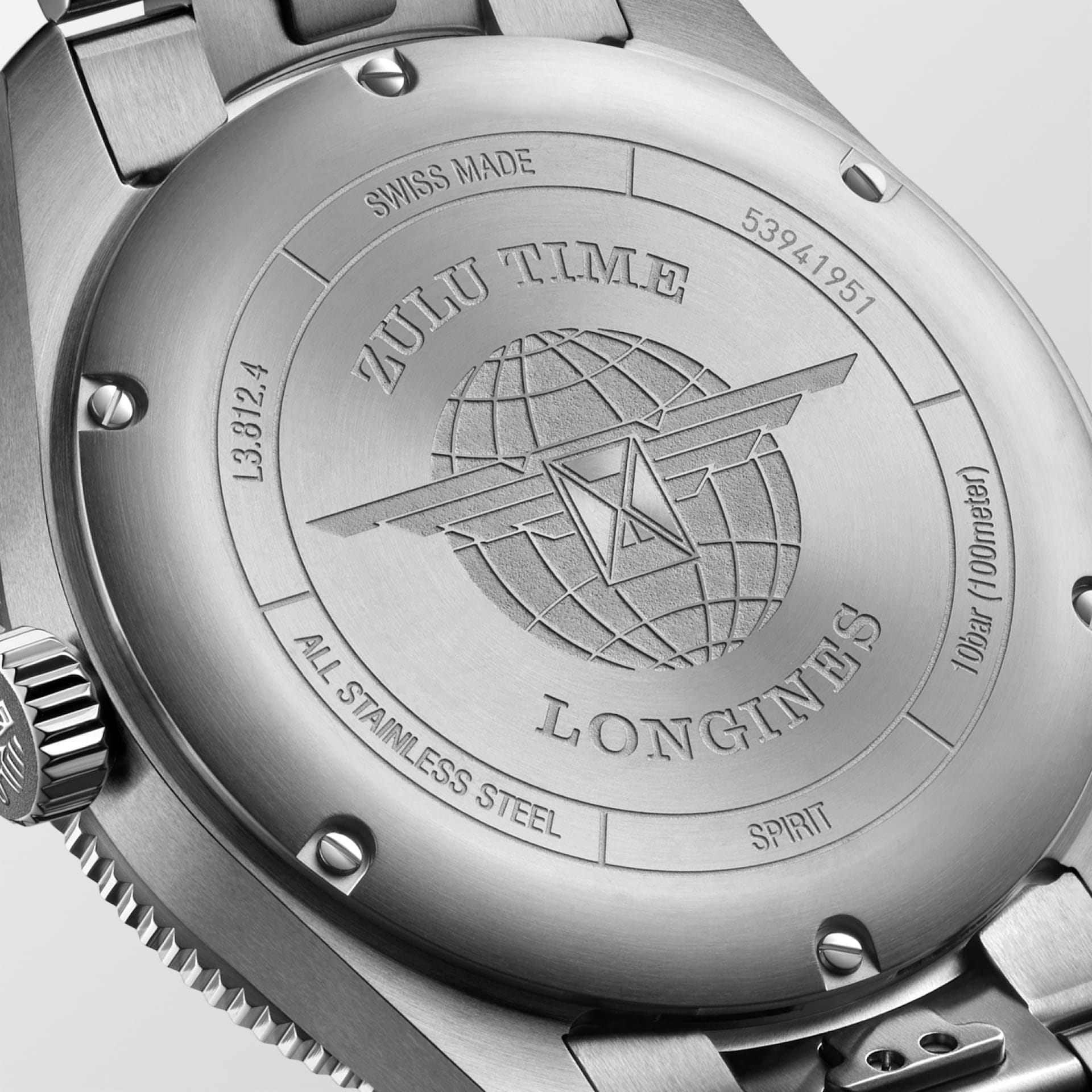 LONGINES SPIRIT ZULU TIME L38124536 - L3.812.4.53.6 ERKEK KOL SAATİ 4