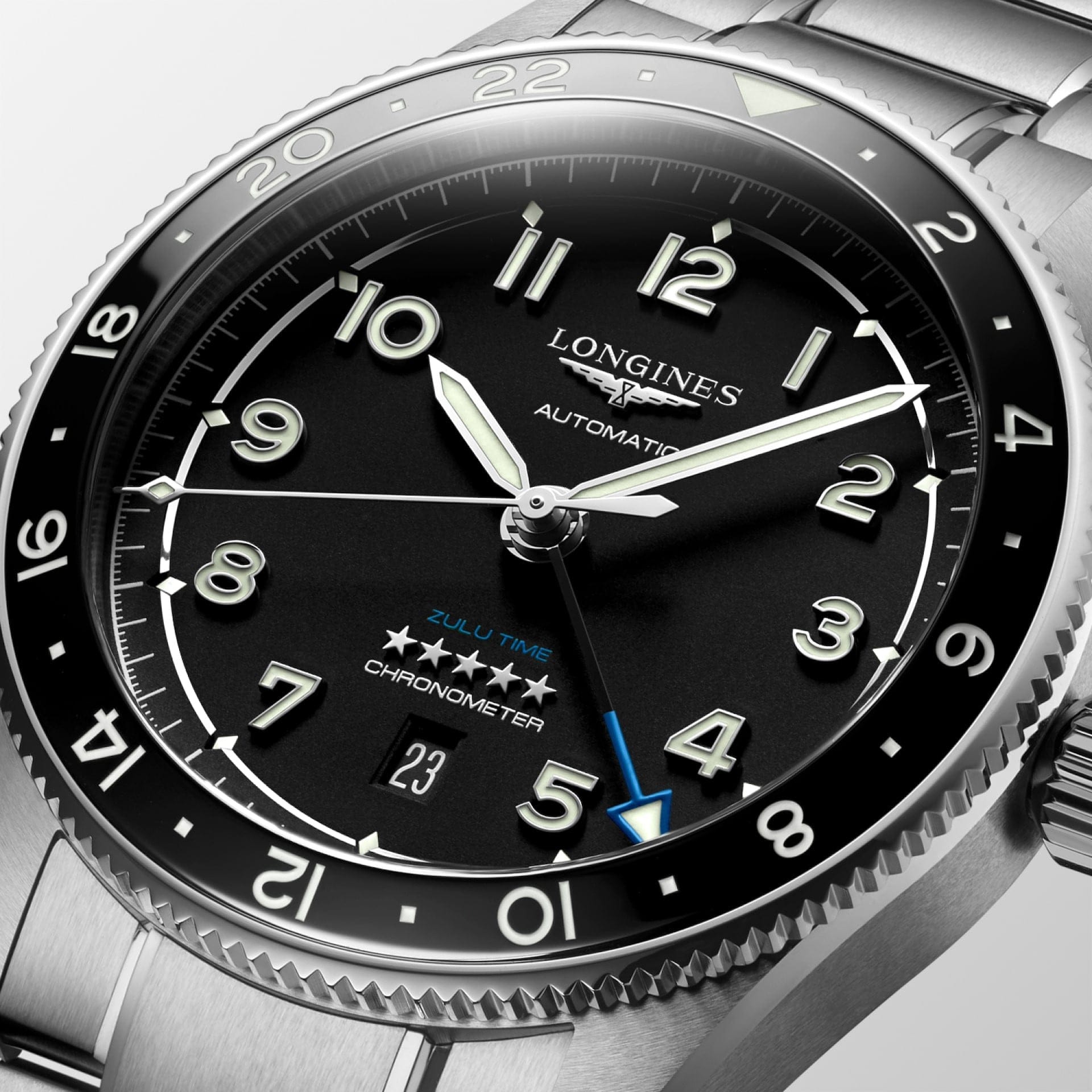 LONGINES SPIRIT ZULU TIME L38124536 - L3.812.4.53.6 ERKEK KOL SAATİ 3