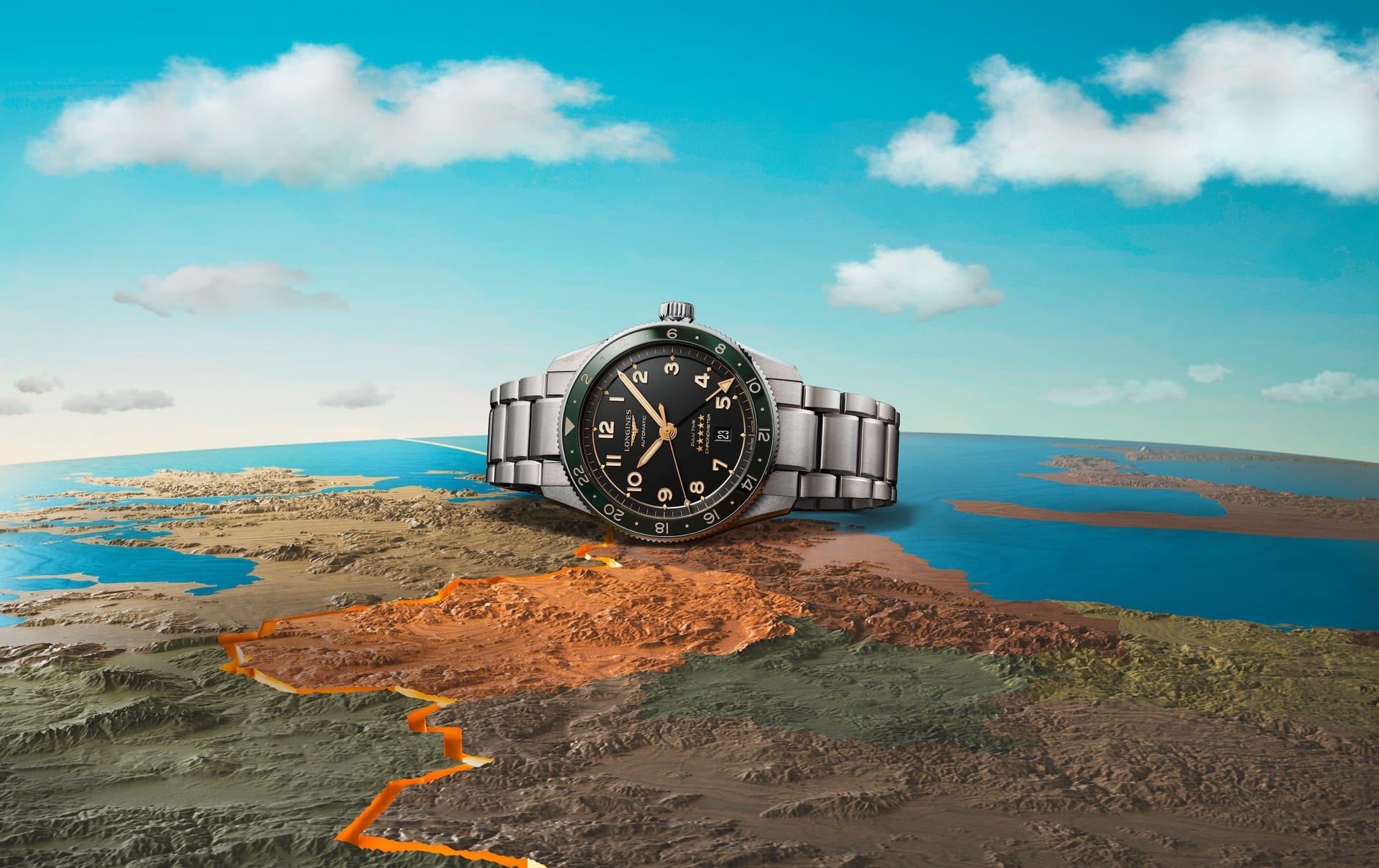 LONGINES SPIRIT ZULU TIME L38124636 - L3.812.4.63.6 ERKEK KOL SAATİ 9