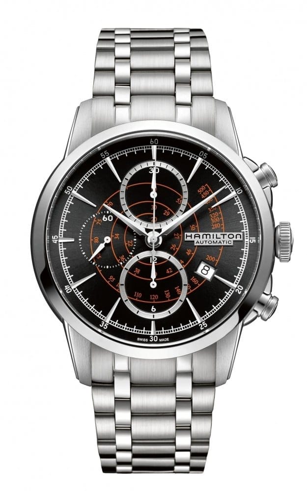 HAMILTON H40656131 AMERICAN CLASSIC RAILROAD AUTO CHRONO  KOL SAATİ
