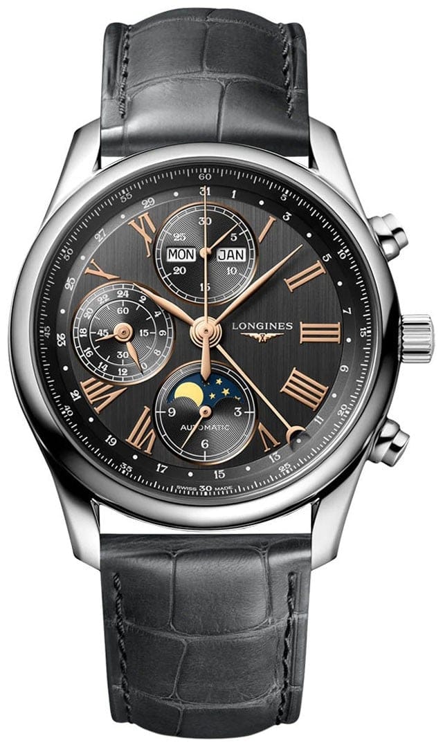 LONGINES MASTER COLLECTION CHRONO MOONPHASE  L26734612 - L2.673.4.61.2 ERKEK KOL SAATİ