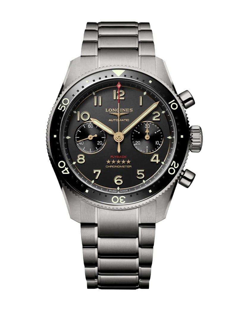 LONGINES SPIRIT FLYBACK TITANIUM  L38211536 - L3.821.1.53.6 ERKEK KOL SAATİ