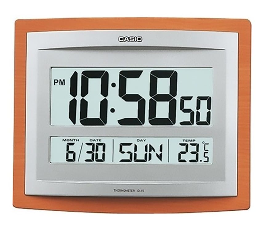 CASIO ID-15S-5DF  DUVAR SAATİ 1