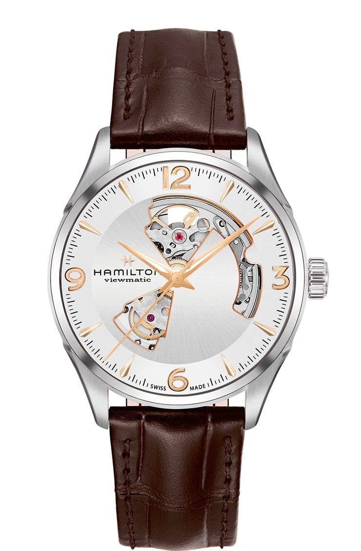 HAMILTON H32705551 JAZZMASTER OPEN HEART AUTO KOL SAATI