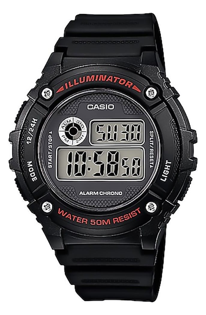 CASIO W-216H-1AVDF Erkek KOL SAATİ 1