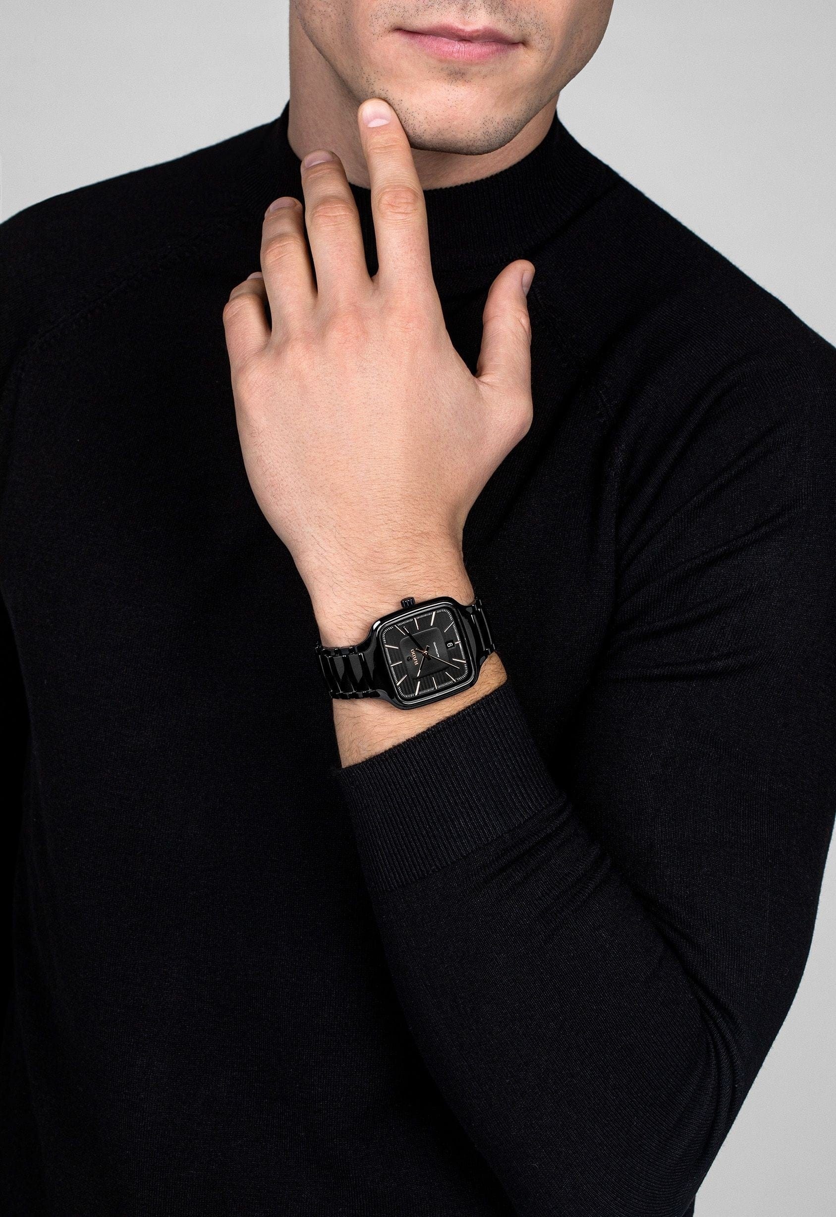 RADO R27078172 TRUE SQUARE AUTOMATIC UNISEX KOL SAATİ 2