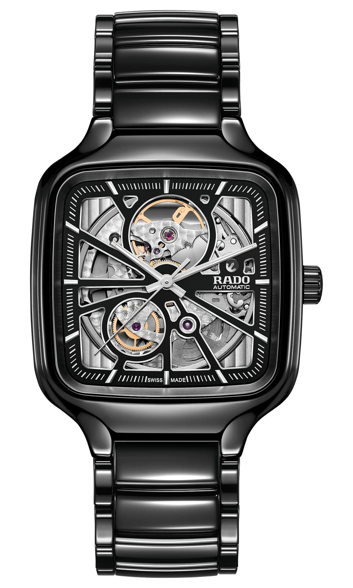 RADO R27086152 TRUE SQUARE AUTOMATIC OPEN HEART UNISEX KOL SAATİ