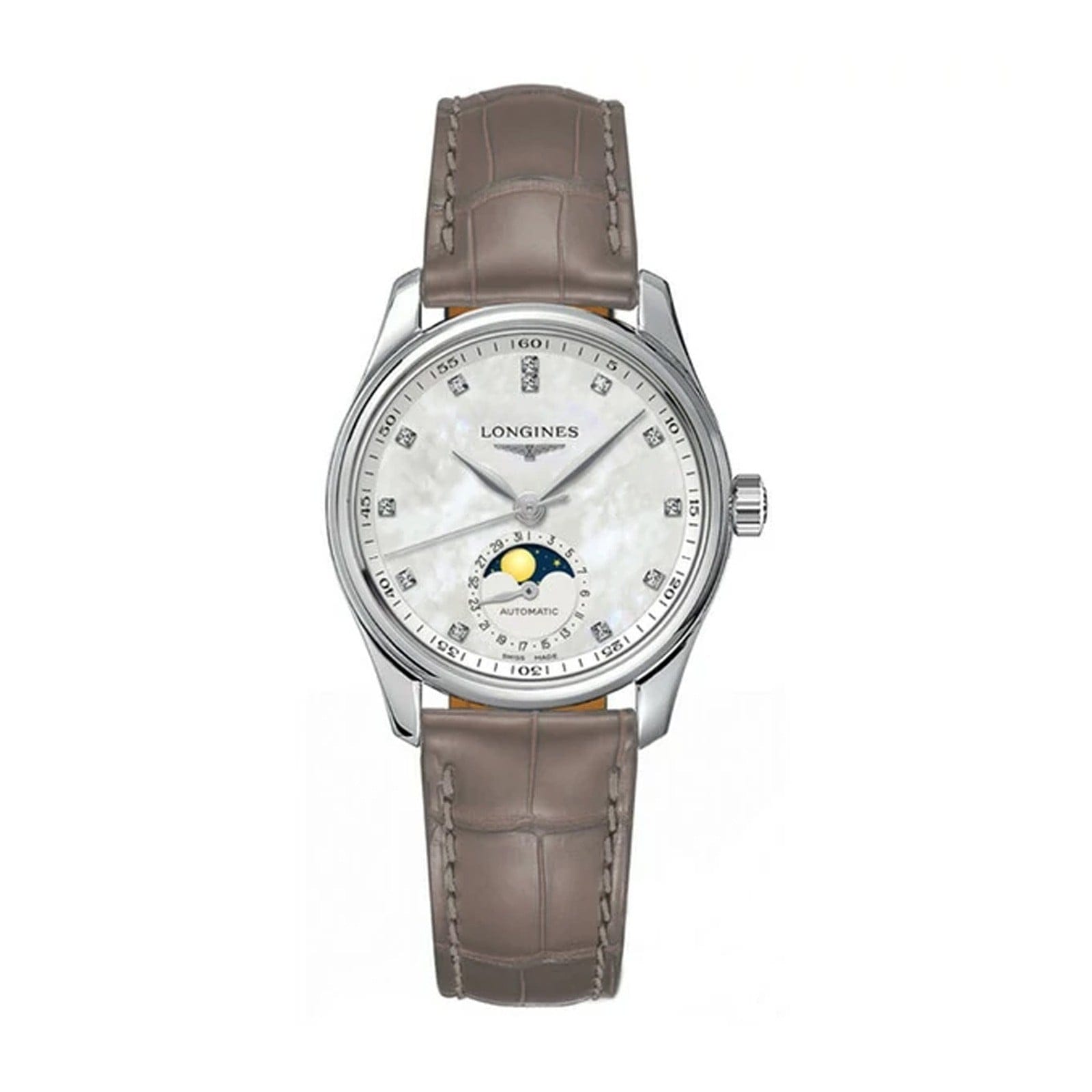 LONGINES MASTER COLLECTION MOONPHASE L24094874 - L2.409.4.87.4 KADIN KOL SAATİ