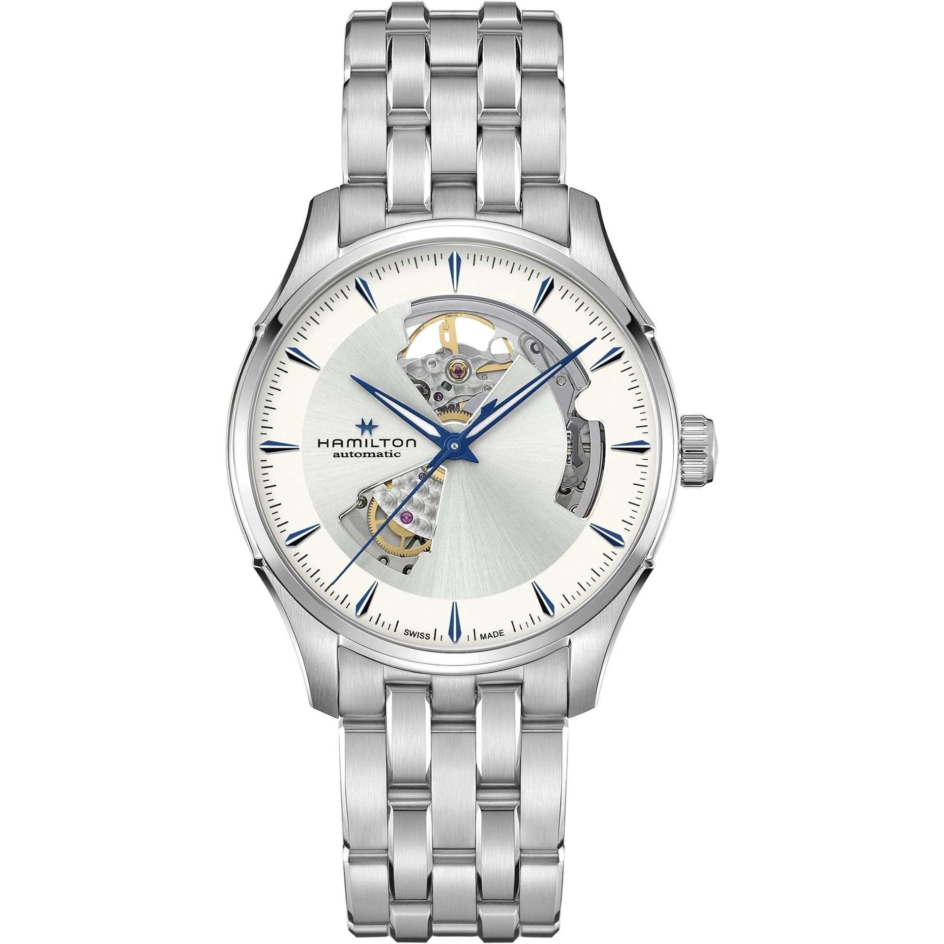 HAMILTON H32675150 JAZZMASTER OPEN HEART AUTO KOL SAATI
