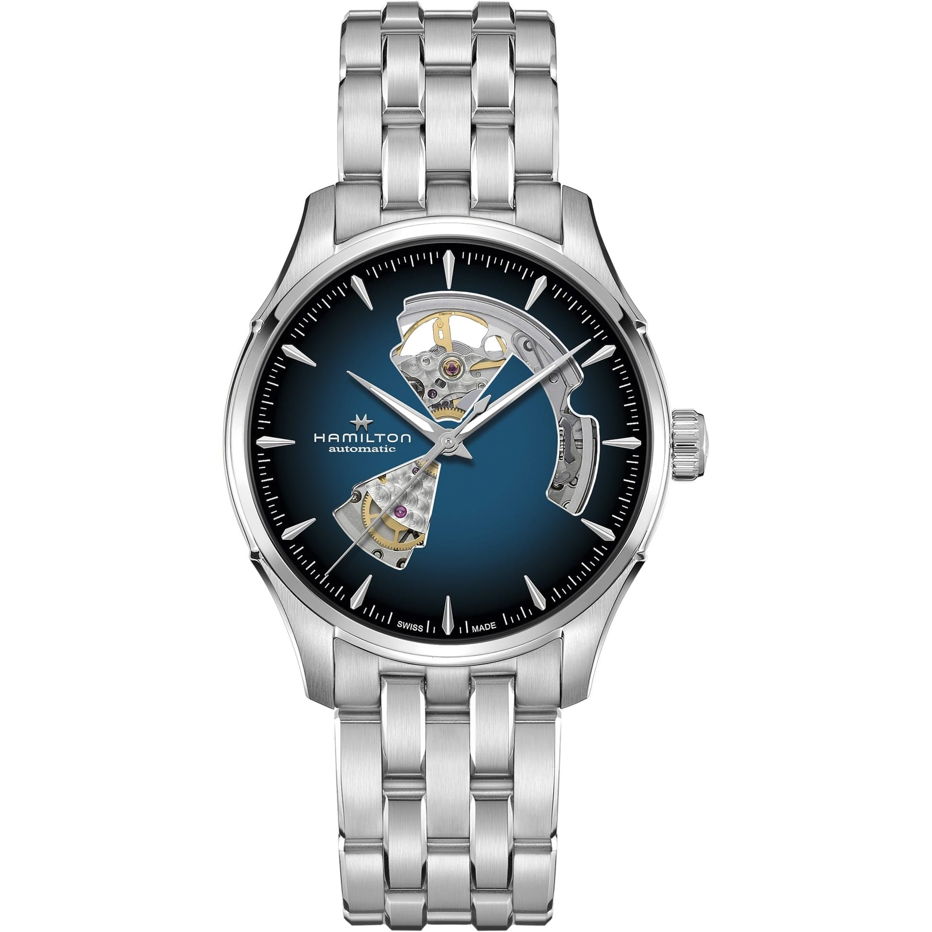 HAMILTON H32675140 JAZZMASTER OPEN HEART AUTO KOL SAATI