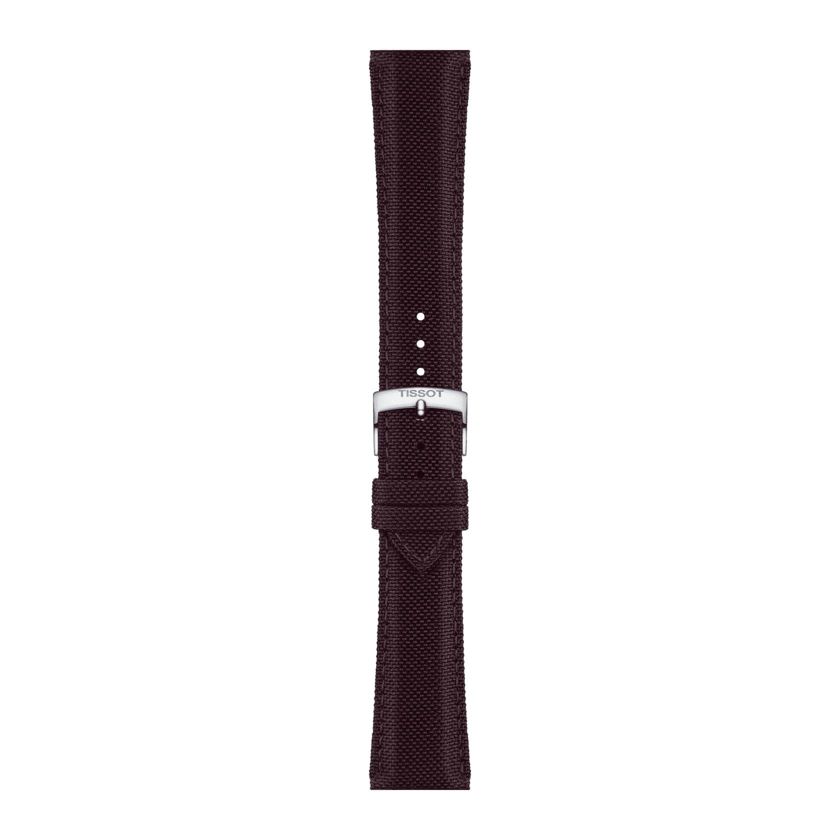 TISSOT T852048181 - T852.048.181  OFFICIAL BROWN FABRIC STRAP LUGS 21 MM KOL SAATİ