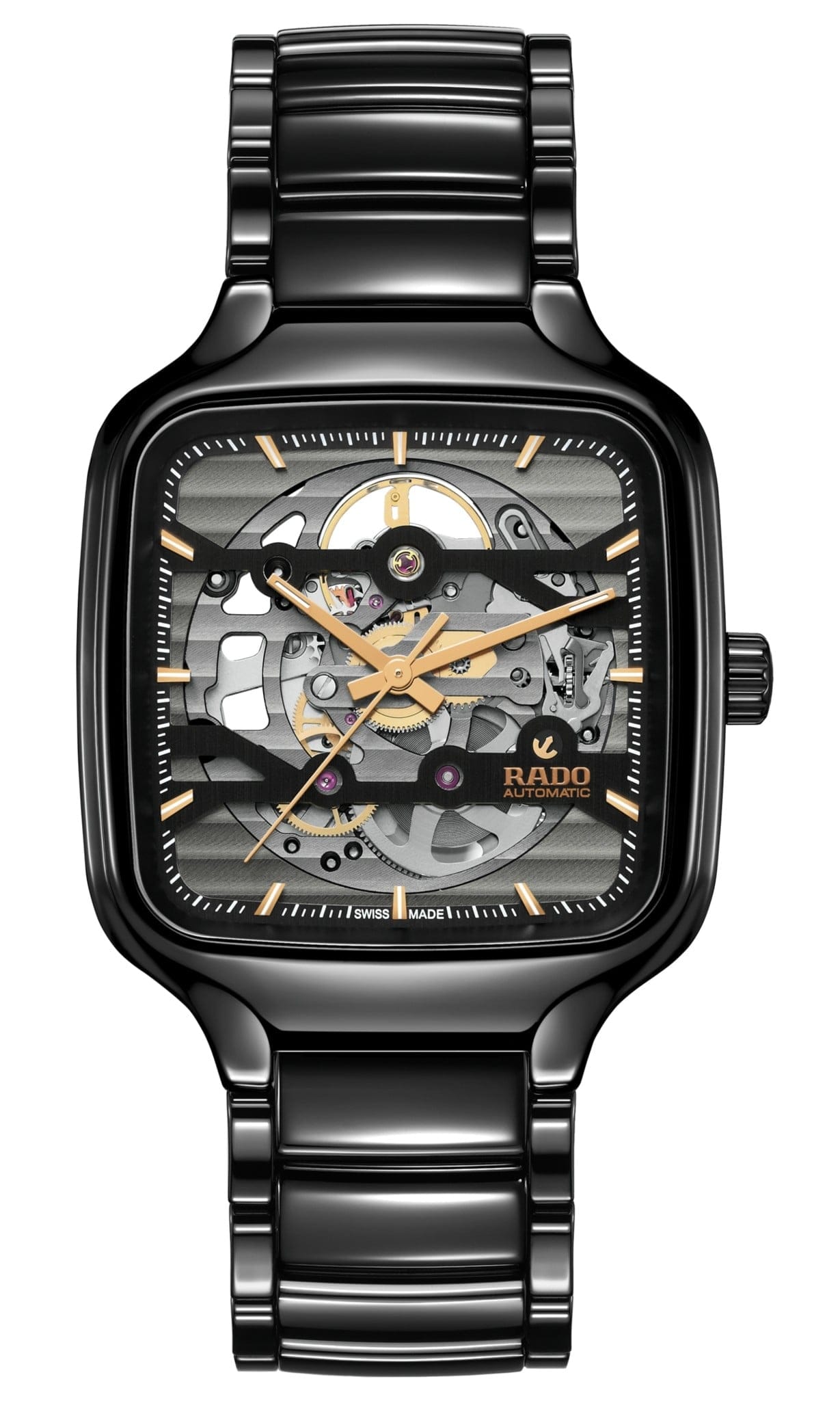 RADO R27124162 TRUE SQUARE AUTOMATIC SKELETON UNISEX KOL SAATİ