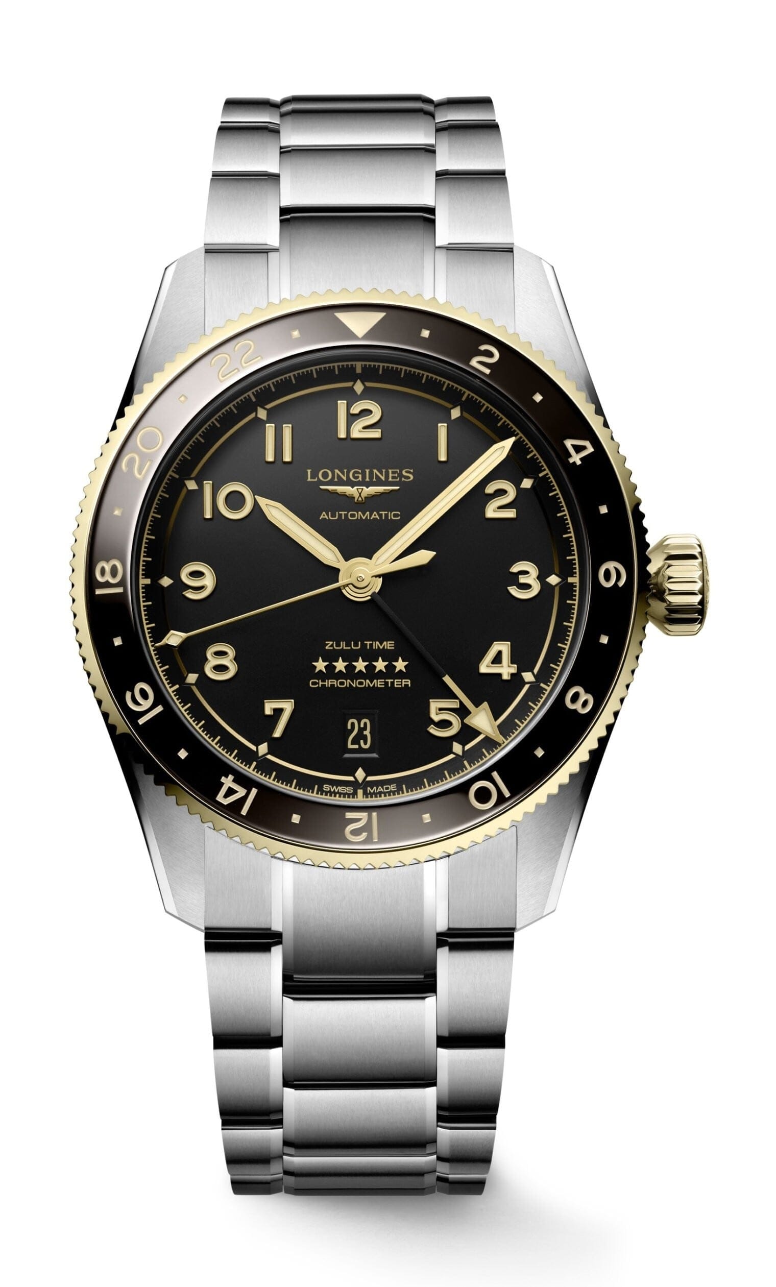 LONGINES SPIRIT ZULU TIME L38025536 - L3.802.5.53.6 UNISEX KOL SAATİ