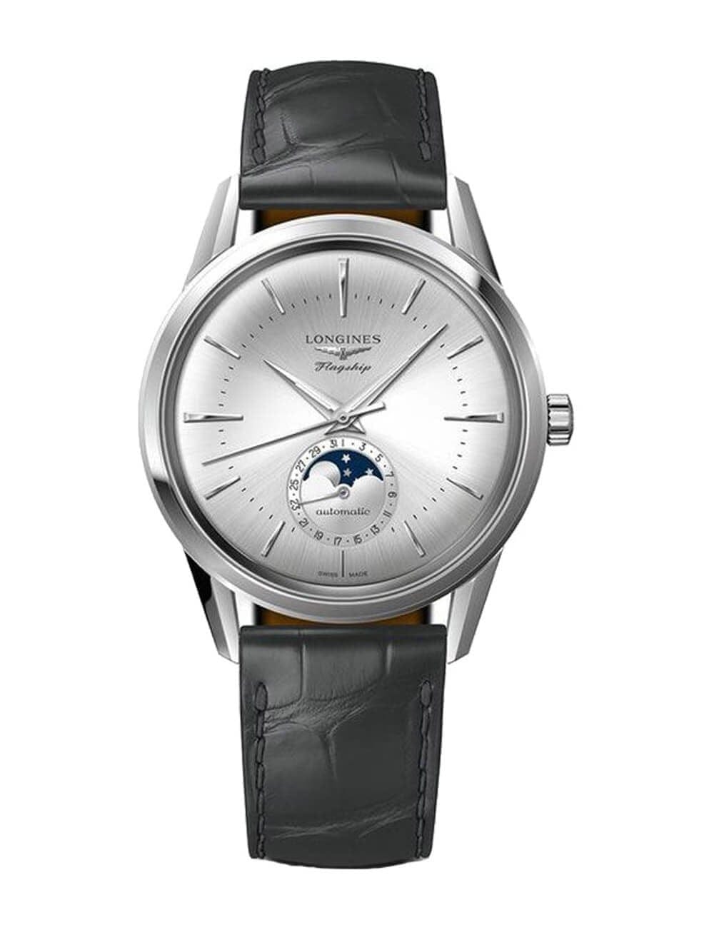 LONGINES FLAGSHIP HERITAGE MOONPHASE  L48154722 - L4.815.4.72.2 ERKEK KOL SAATİ