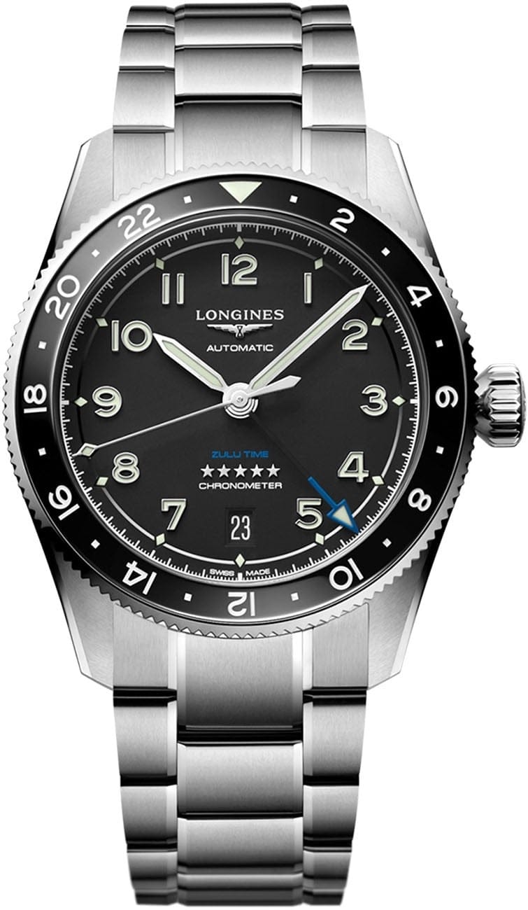 LONGINES SPIRIT ZULU TIME L38024536 - L3.802.4.53.6 UNISEX KOL SAATİ