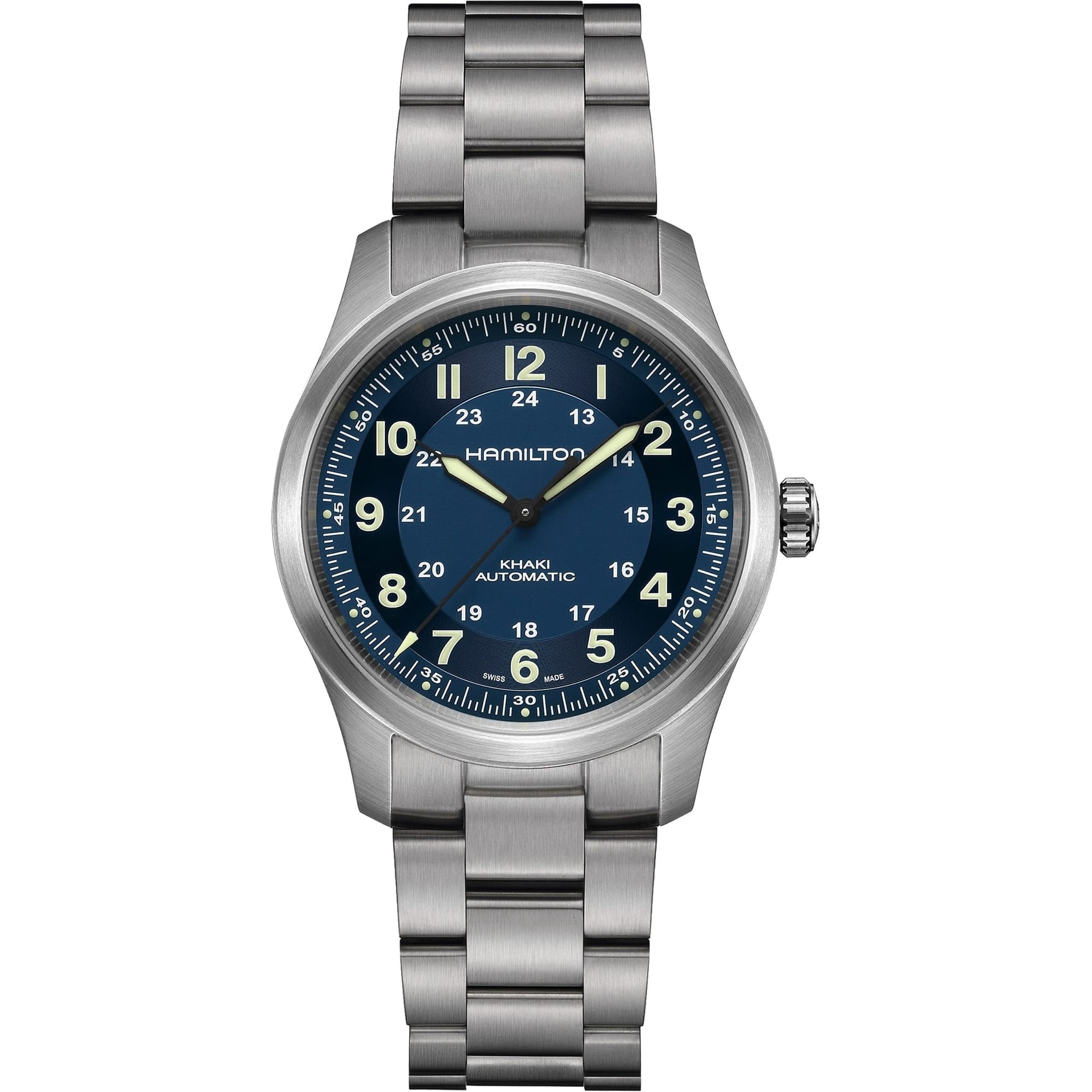 HAMILTON H70205140 KHAKI FIELD TITANIUM AUTO KOL SAATI
