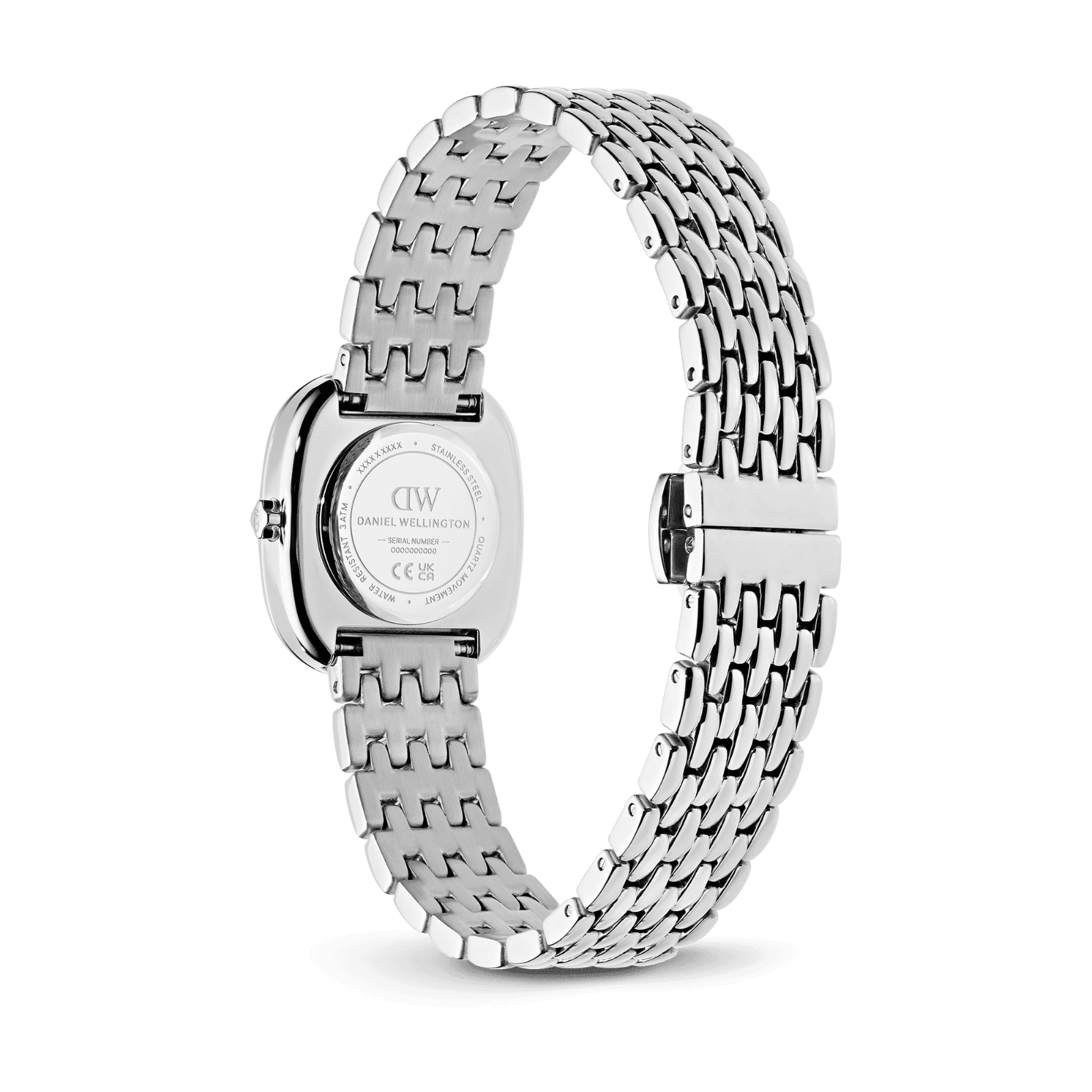 DANIEL WELLINGTON Corta Malachite Grain-Link Silver DW00600991 Kadın KOL SAATİ 4