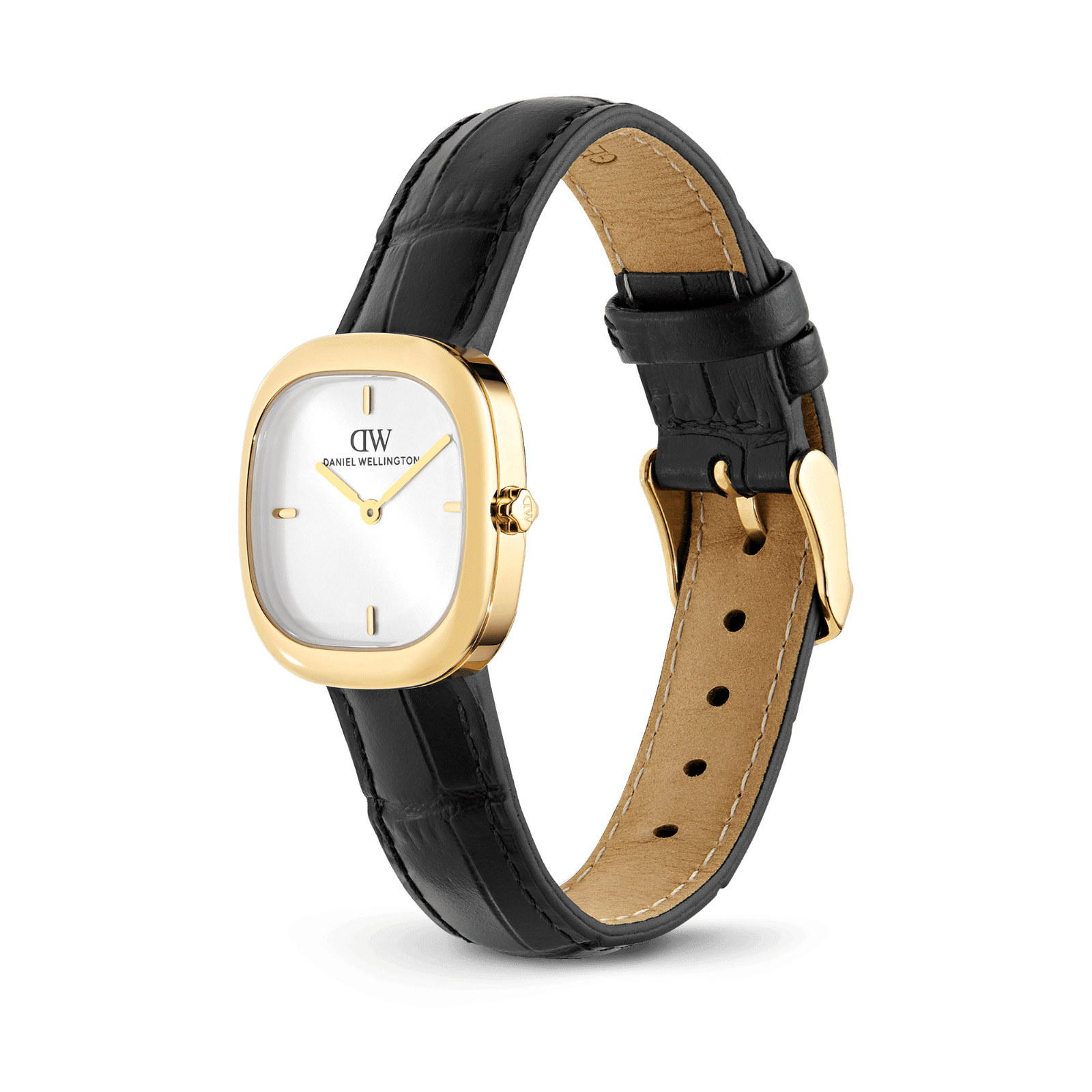 DANIEL WELLINGTON Corta Black-Croc Gold DW00600995 Kadın KOL SAATİ 3