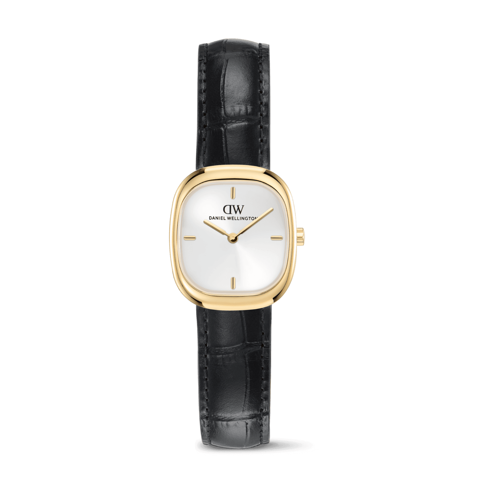 DANIEL WELLINGTON Corta Black-Croc Gold DW00600995 Kadın KOL SAATİ 1