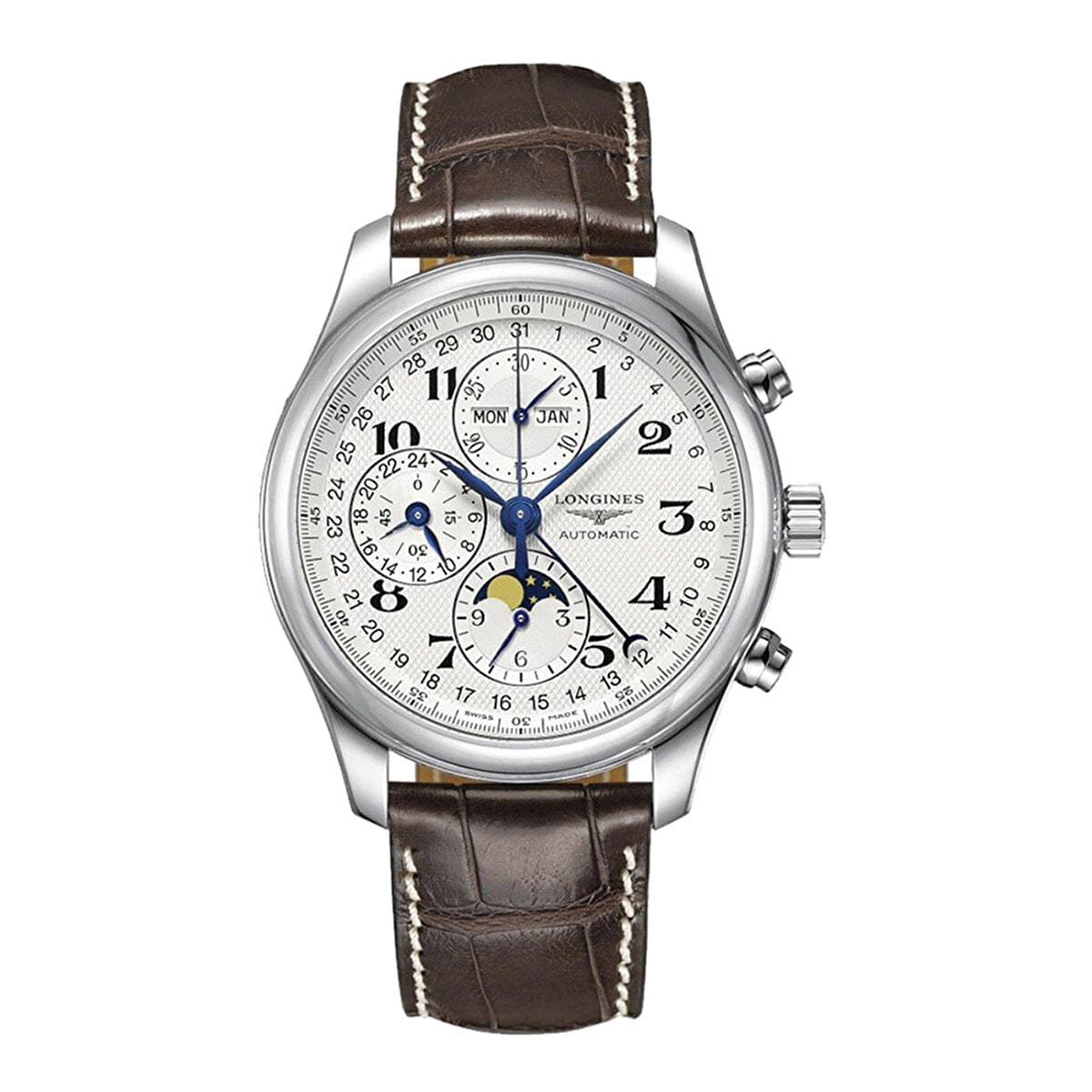 LONGINES MASTER COLLECTION CHRONO MOONPHASE  L27734783 - L2.773.4.78.3 ERKEK KOL SAATİ