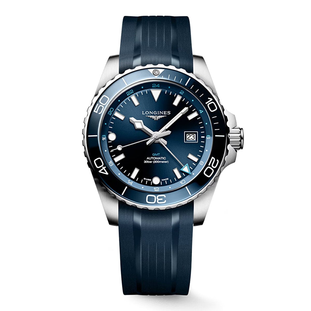 LONGINES HYDROCONQUEST GMT L38904969 - L3.890.4.96.9 ERKEK KOL SAATİ