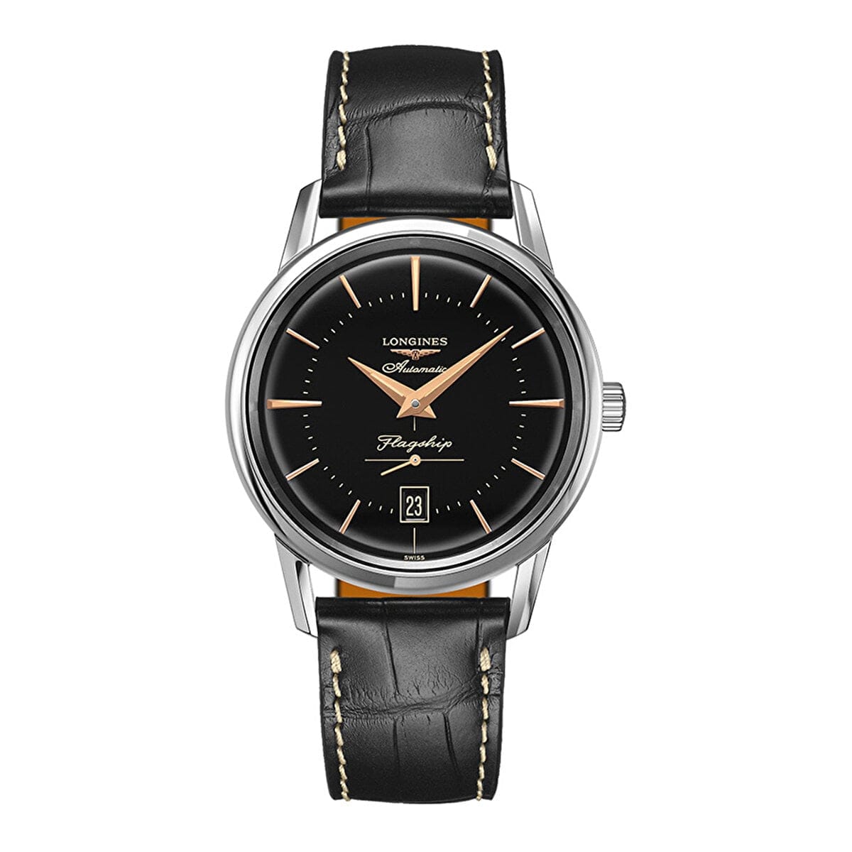 LONGINES FLAGSHIP HERITAGE L47954580 - L4.795.4.58.0 ERKEK KOL SAATİ