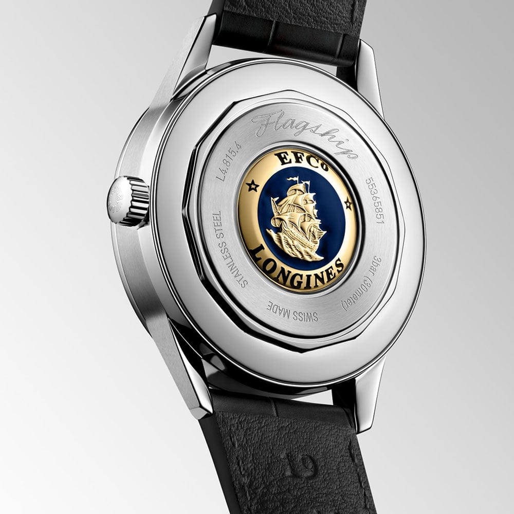 LONGINES FLAGSHIP HERITAGE MOONPHASE  L48154022 - L4.815.4.02.2 ERKEK KOL SAATİ 5
