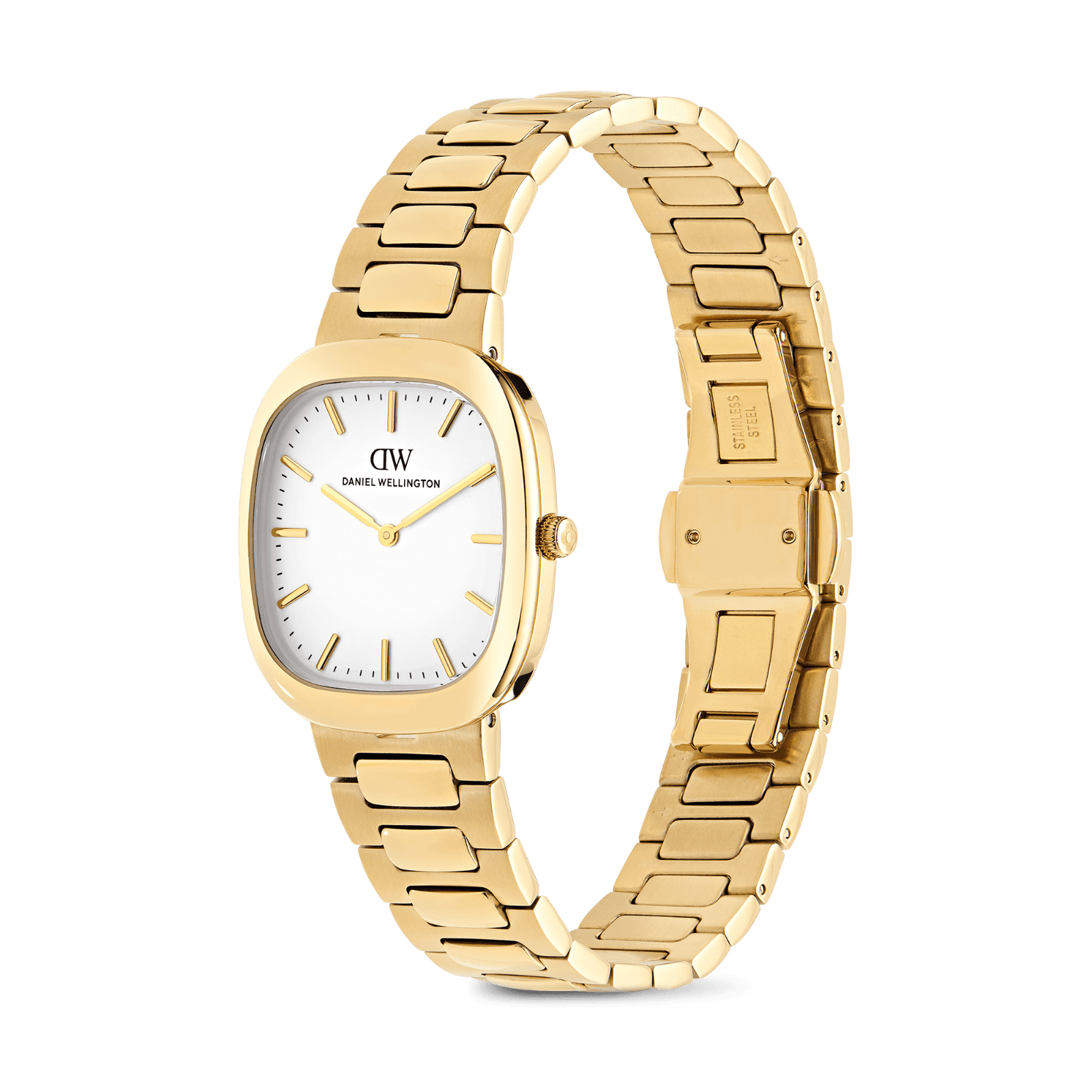 DANIEL WELLINGTON Cort H-Link White Gold DW00600985 Kadın KOL SAATİ 3
