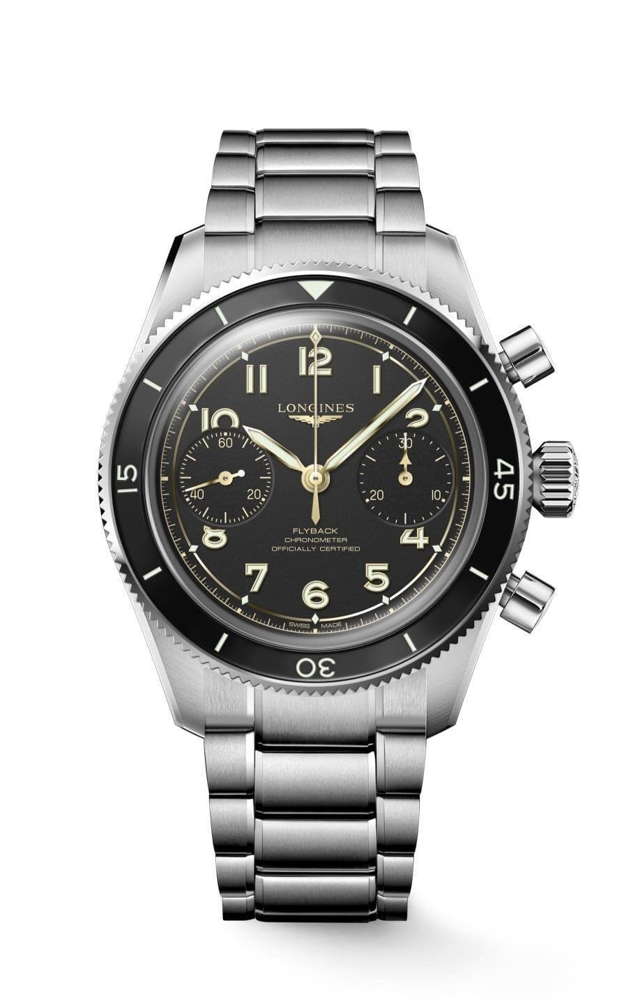 LONGINES SPIRIT PILOT FLYBACK L37214536 - L3.721.4.53.6 UNISEX KOL SAATİ