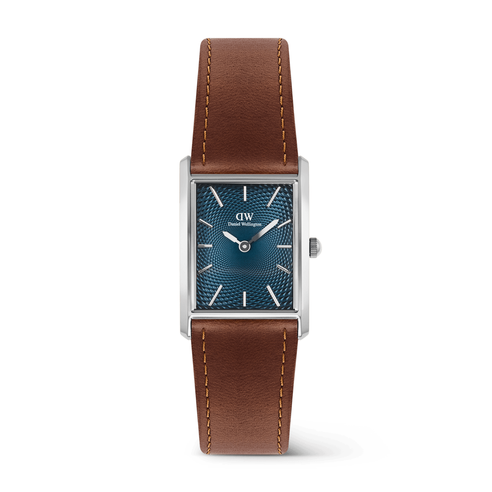DANIEL WELLINGTON Bound Light Brown Arctic Guilloché Silver DW00600900 Erkek KOL SAATİ 1