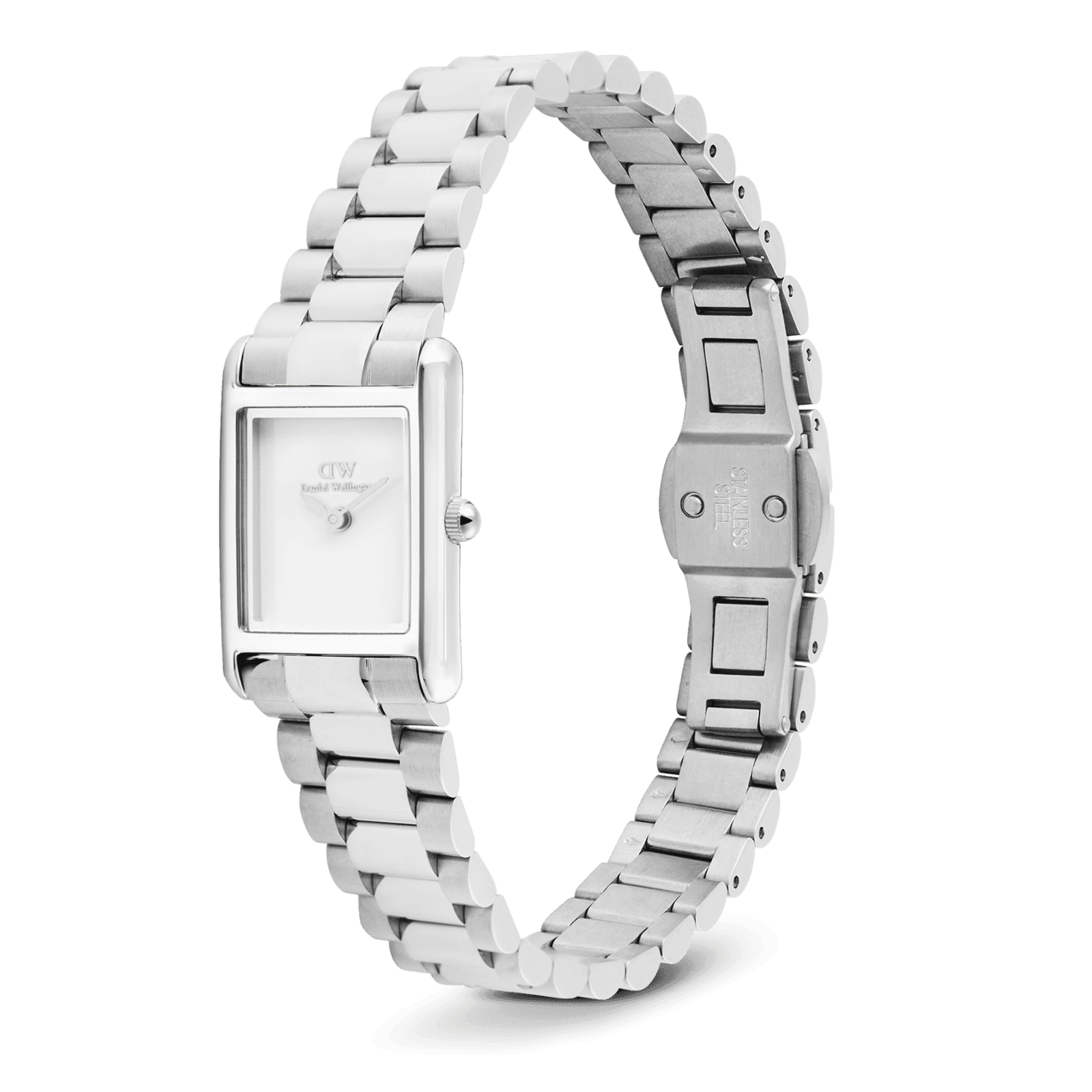 DANIEL WELLINGTON Bound Mini 3-Link Silver DW00600930 Kadın KOL SAATİ 4
