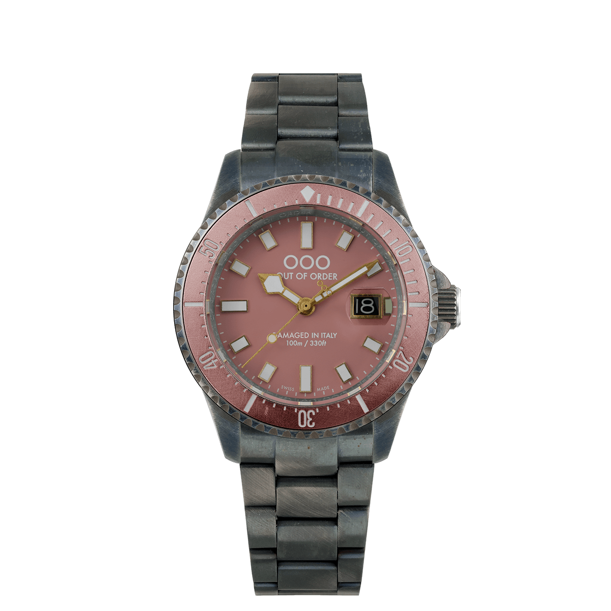 OUT OF ORDER OOO.001-27.CI CIPRIA CASANOVA - ULTRA DISTRESSED Erkek KOL SAATİ