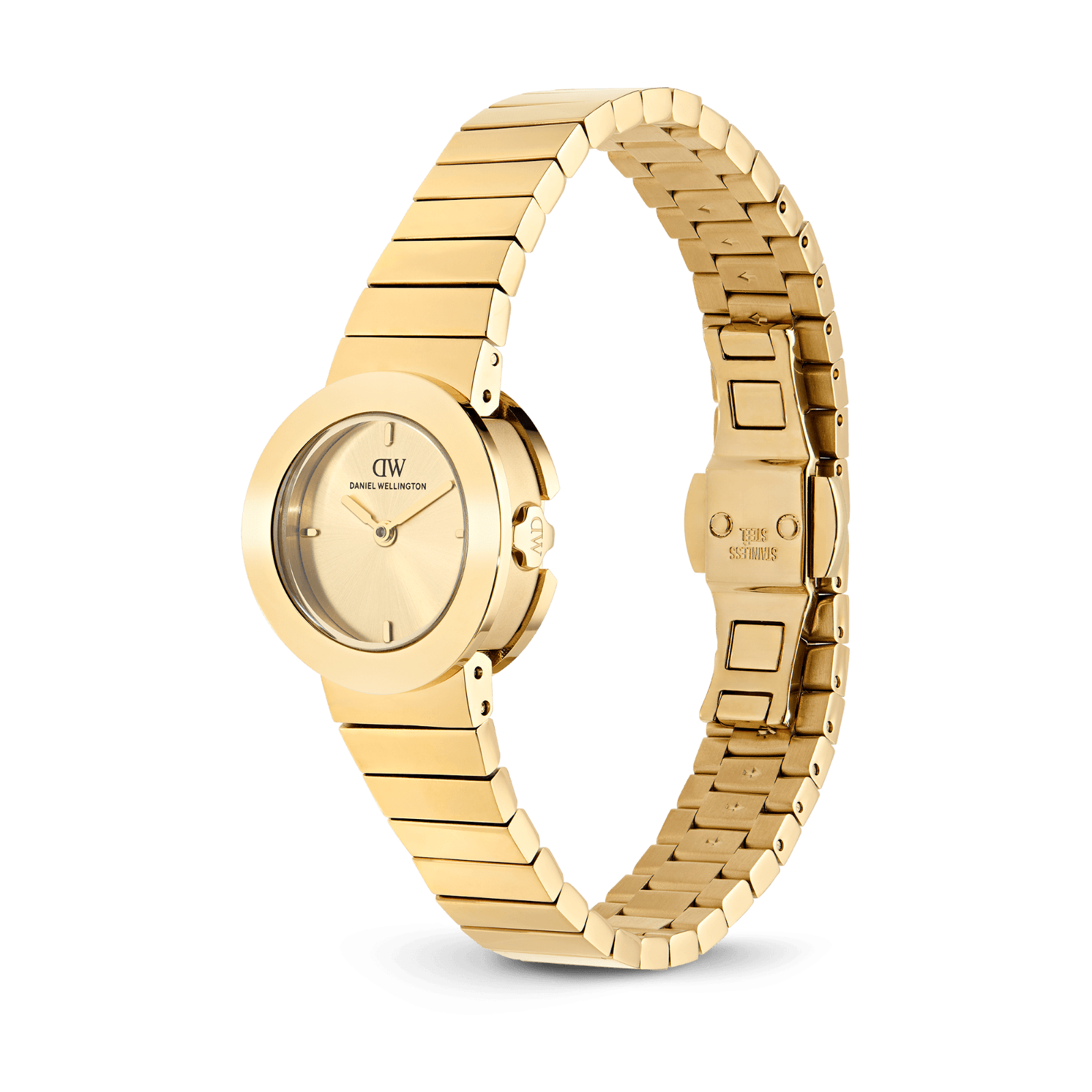 DANIEL WELLINGTON Stella Piano-Link Unitone Gold DW00600997 Kadın KOL SAATİ 3