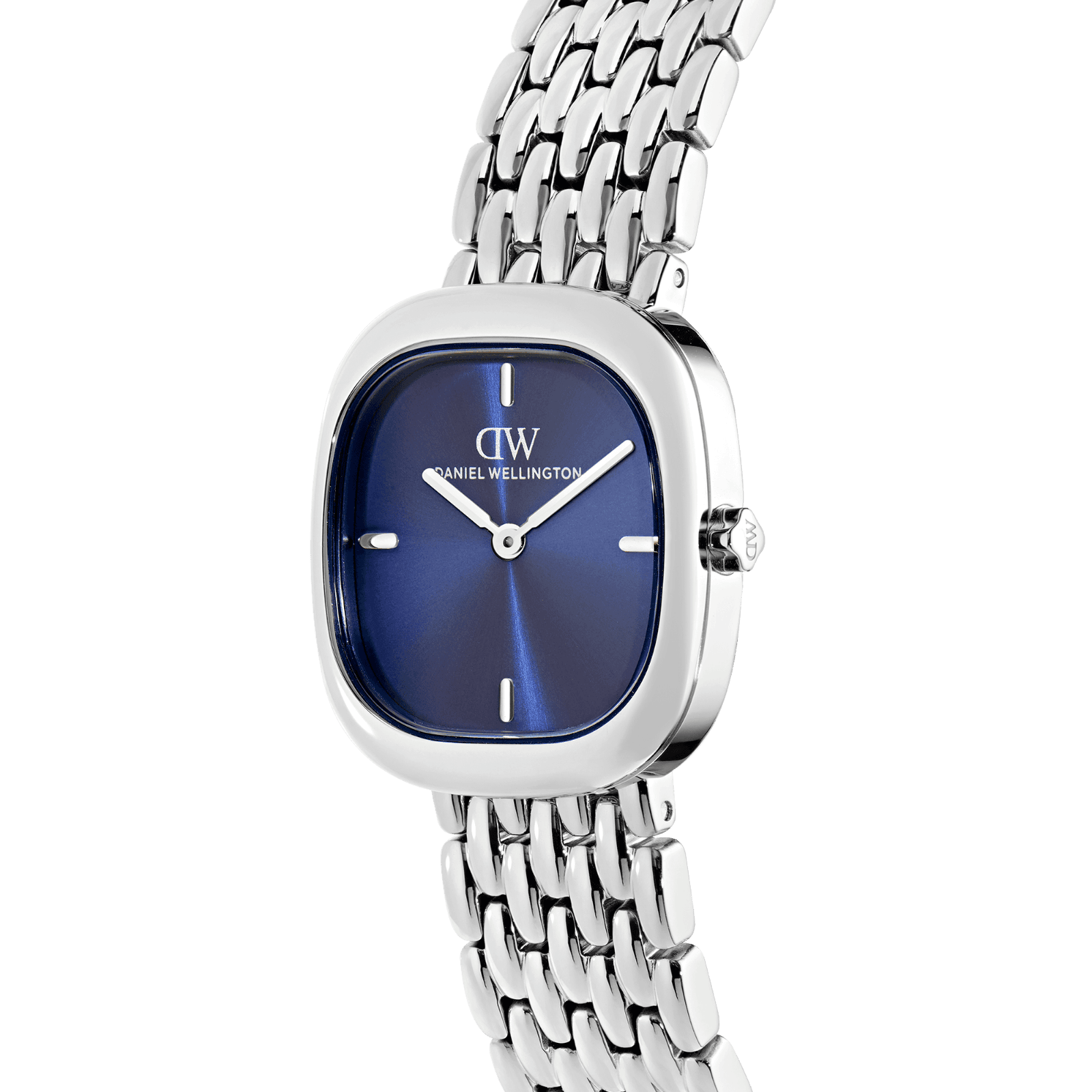DANIEL WELLINGTON Corta Royal Blue Grain-Link Silver DW00600992 Kadın KOL SAATİ 2
